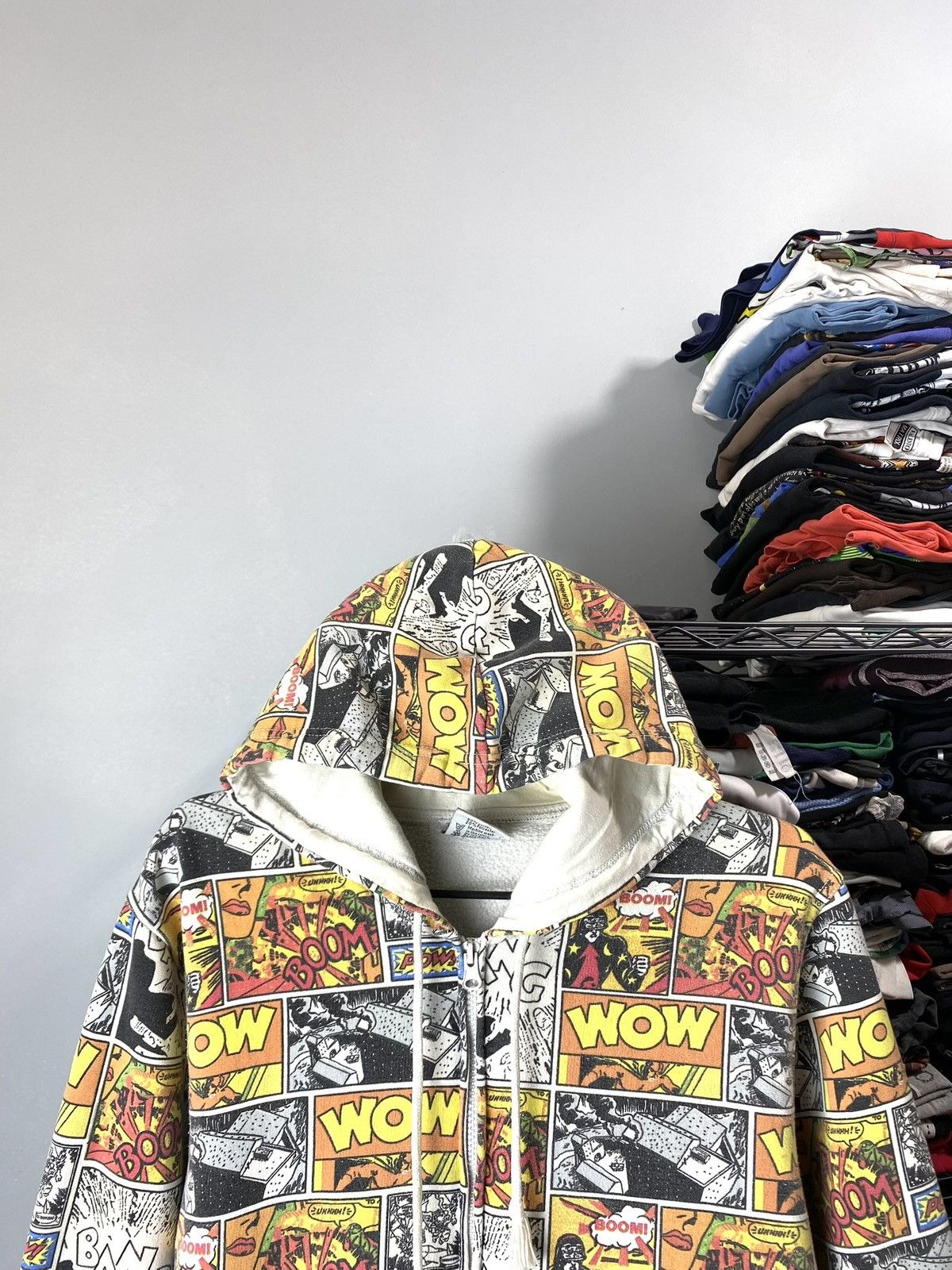 Stars & Stripes Vintage Stars And Stripes Pop Art Comics Hoodie Supreme Size US M / EU 48-50 / 2 - 2 Thumbnail