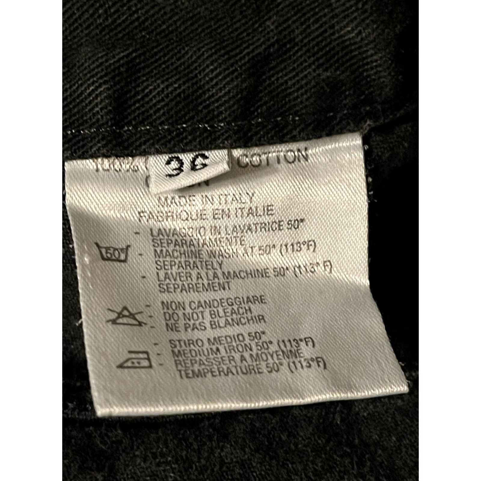 Versace VINTAGE Versace Classic V2 Made in Italy Black Denim Jeans - Men's 34x31 Size US 34 / EU 50 - 4 Thumbnail