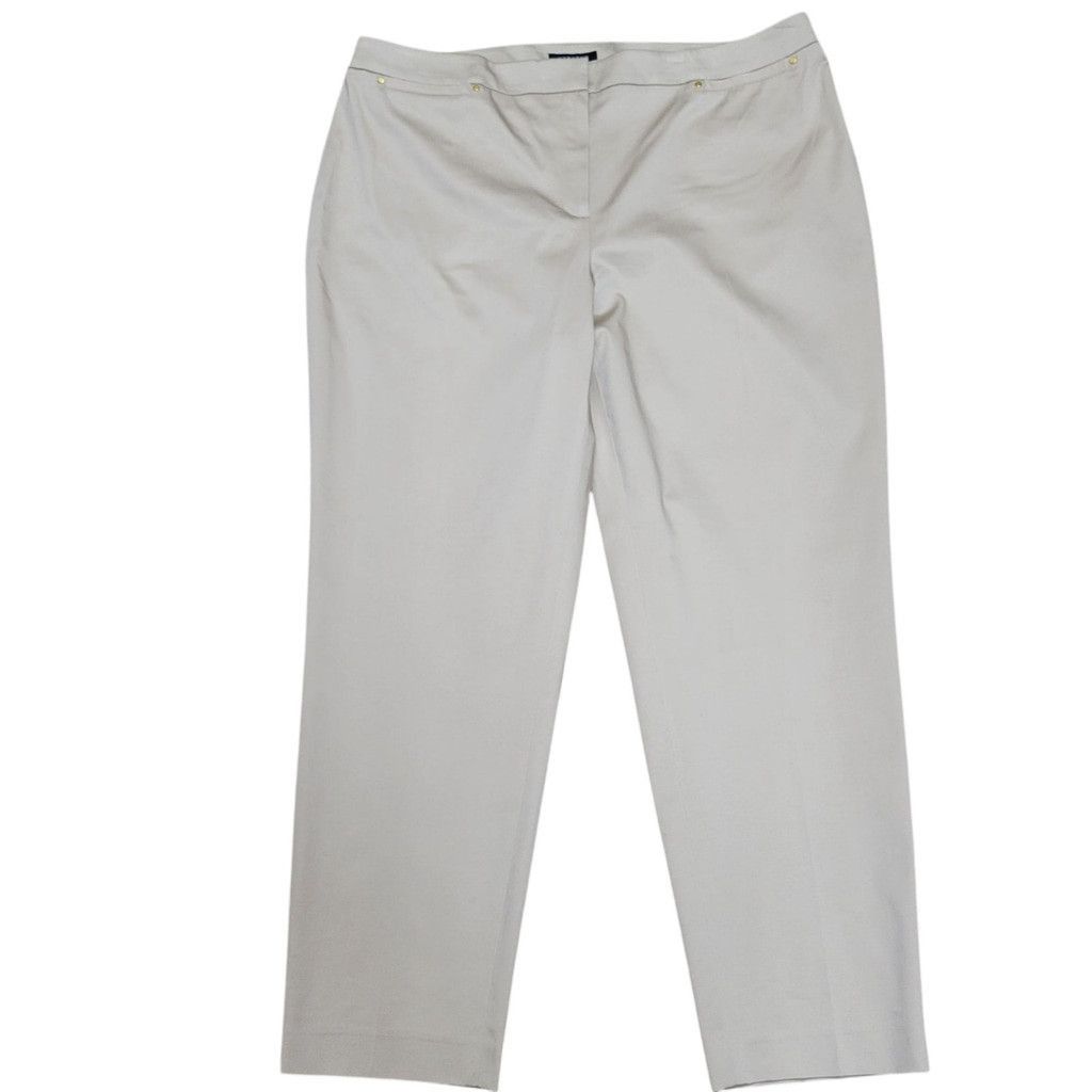 Jones New York Jones New York Collection Stretch Classic Pants 16 Women Size 38" / US 16 / IT 52 - 1 Thumbnail