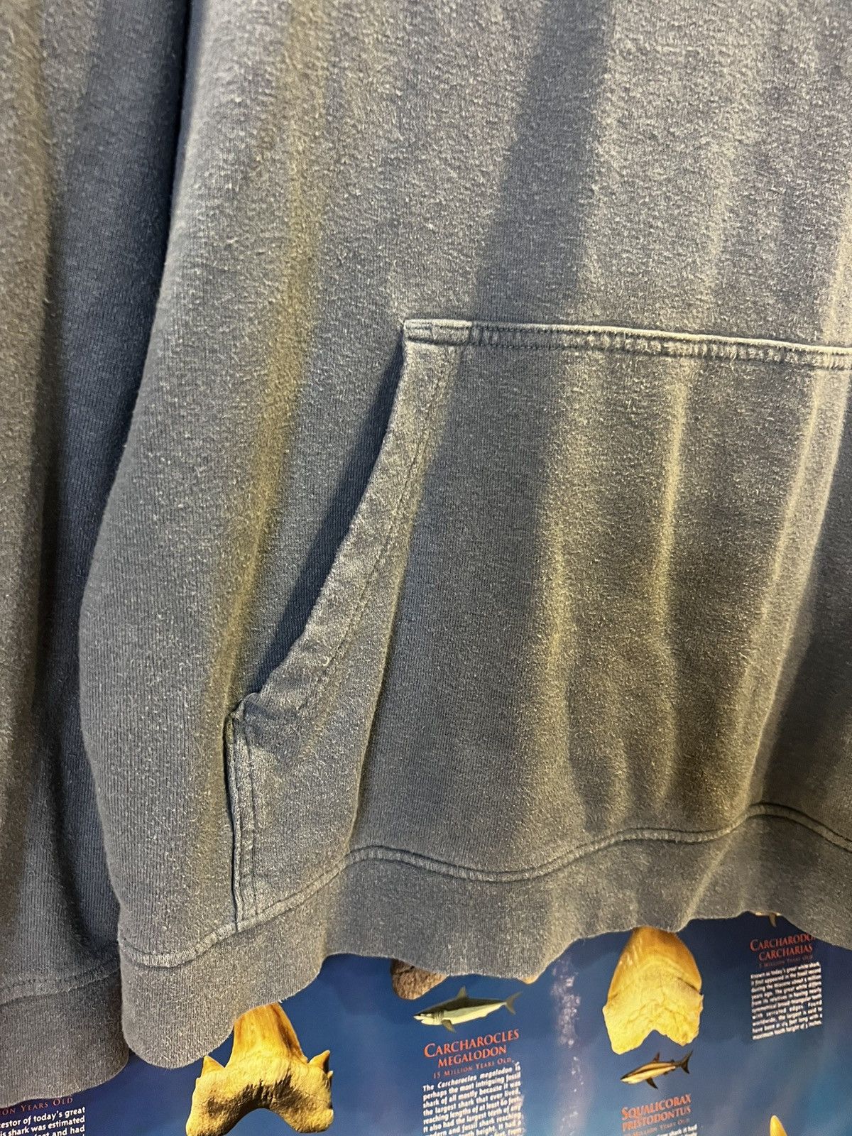 Patagonia × Vintage Vintage Patagonia Blue Hoodie Size US XXL / EU 58 / 5 - 3 Thumbnail