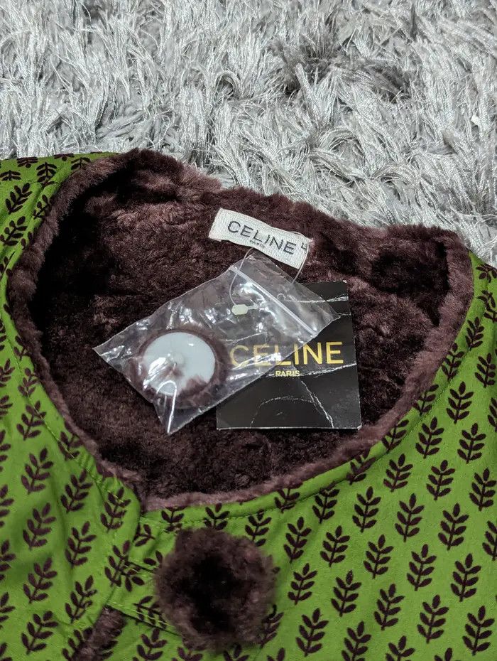 Celine Celine Winter Jacket Light Fur Coat Jacket Size L / US 10 / IT 46 - 9 Thumbnail