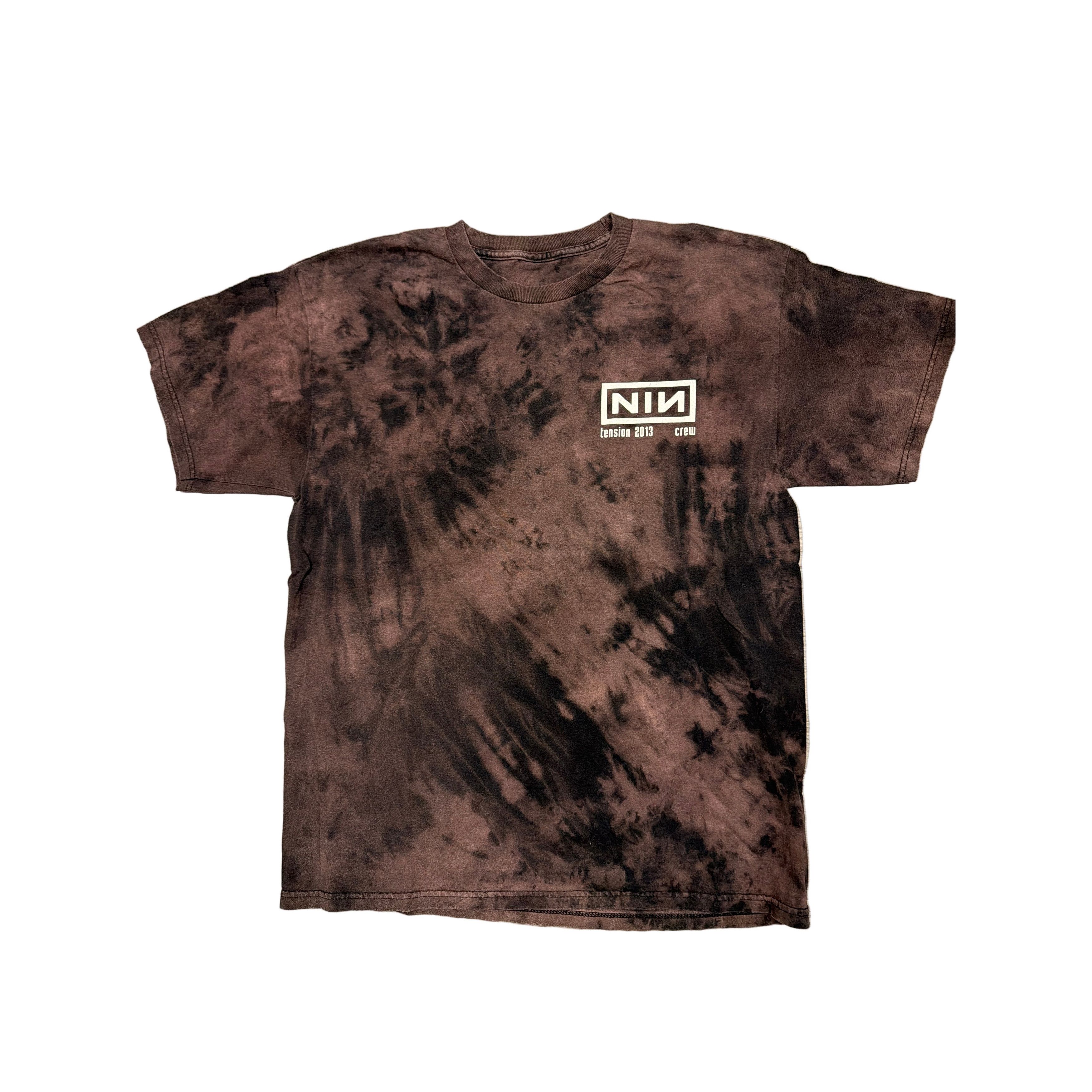 Other 2013 Nine Inch Nails NIN Tension crew Tour Bleach Tie Dye Re Size US XL / EU 56 / 4 - 1 Thumbnail