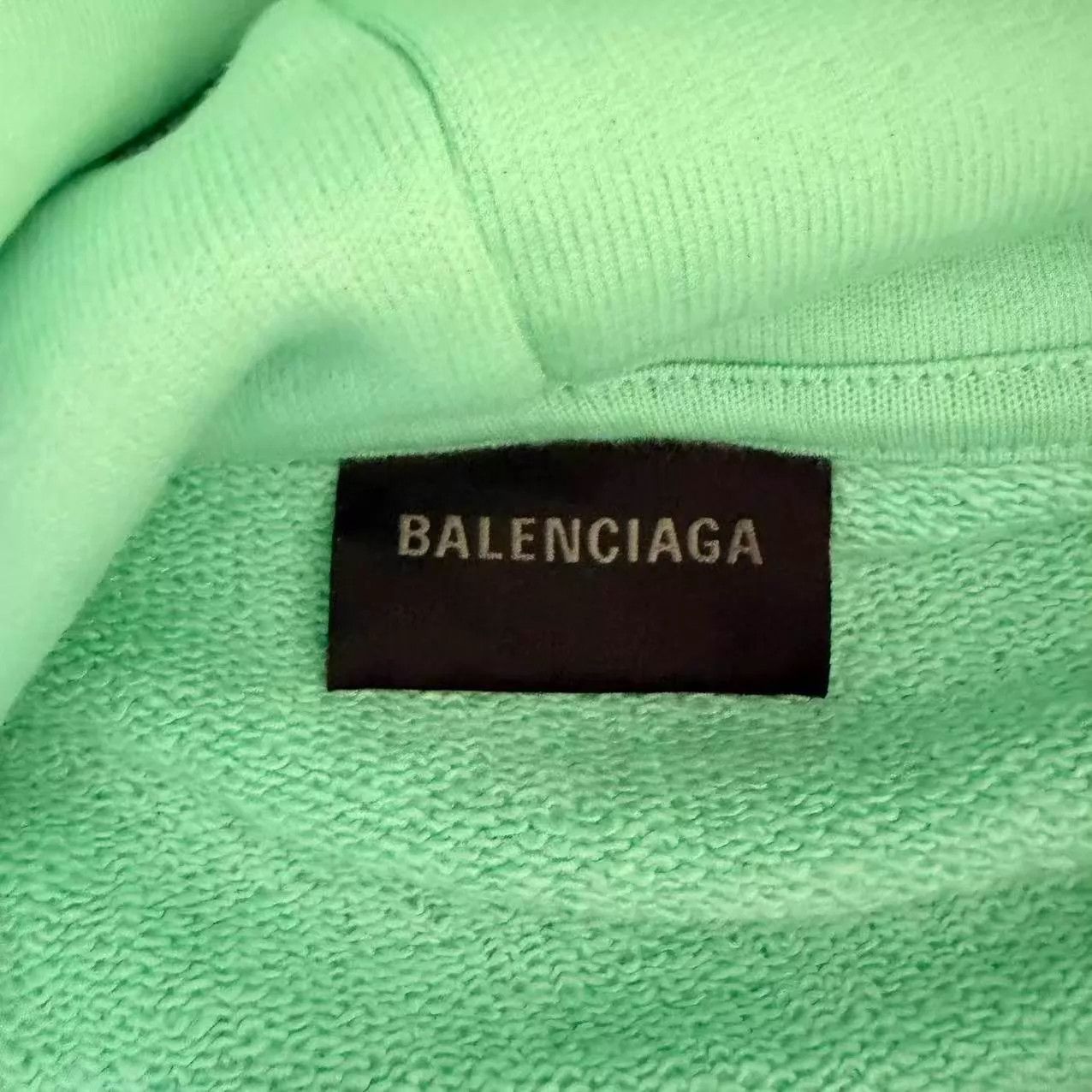Balenciaga Balenciaga Mint Green Coke Logo Hoodie Size S Size US S / EU 44-46 / 1 - 3 Thumbnail