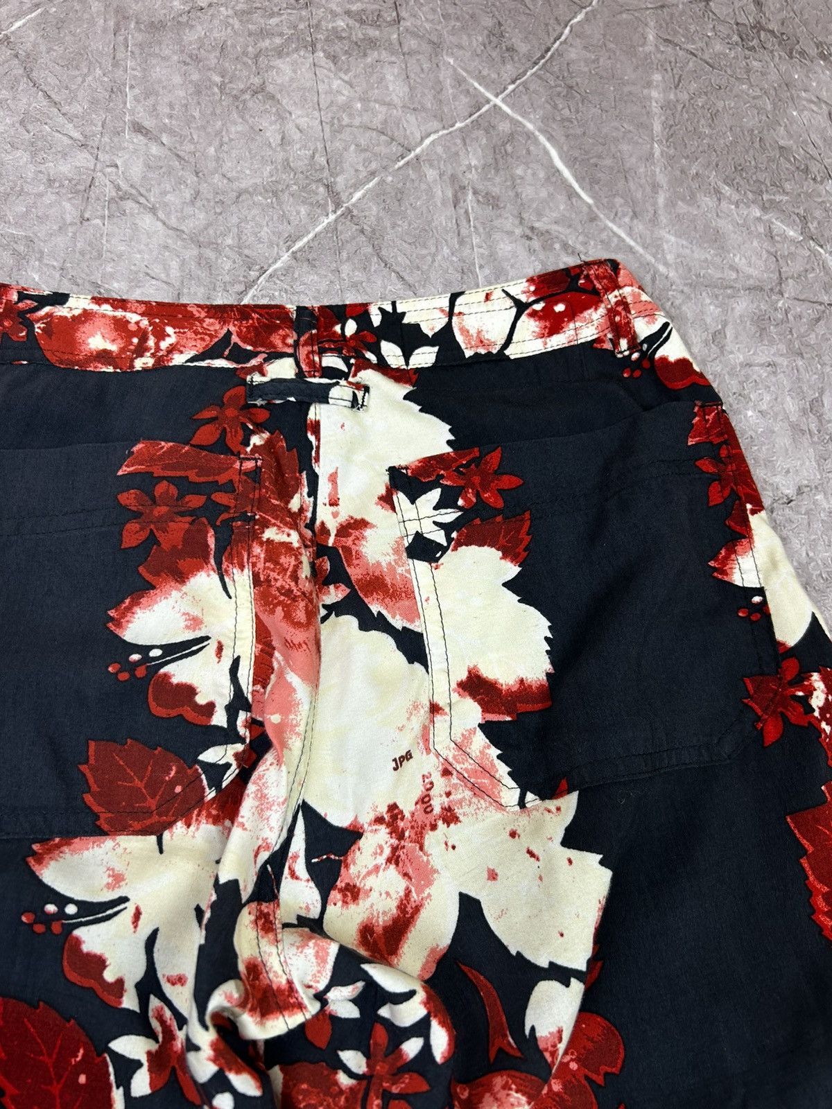 Jean Paul Gaultier Vintage JPG Jean's Jean Paul Gaultier Floral Pants Size 26 Size 26" / US 2 / IT 38 - 12 Thumbnail