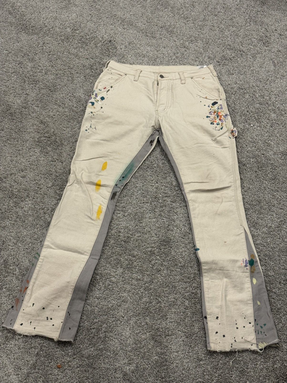 MNML MNML Flare White Paint Splatter Size US 31 - 1 Thumbnail