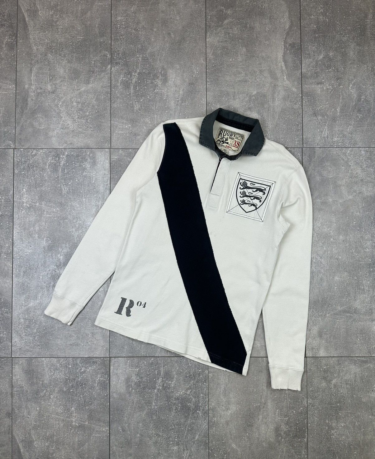 Polo Ralph Lauren Polo Ralph Lauren Rugby Jersey 12 Overprint Logo Size US XS / EU 42 / 0 - 2 Thumbnail