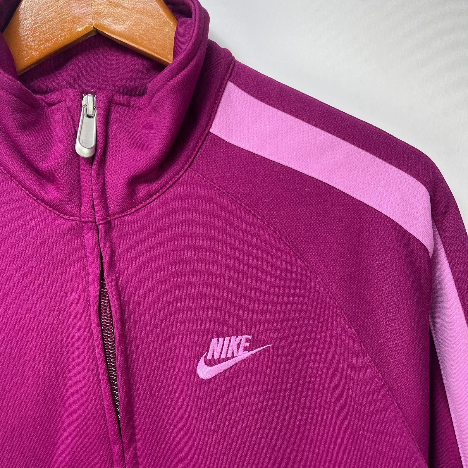Nike Vintage Nike Y2K Track Jacket Womens Medium Size M / US 6-8 / IT 42-44 - 3 Thumbnail