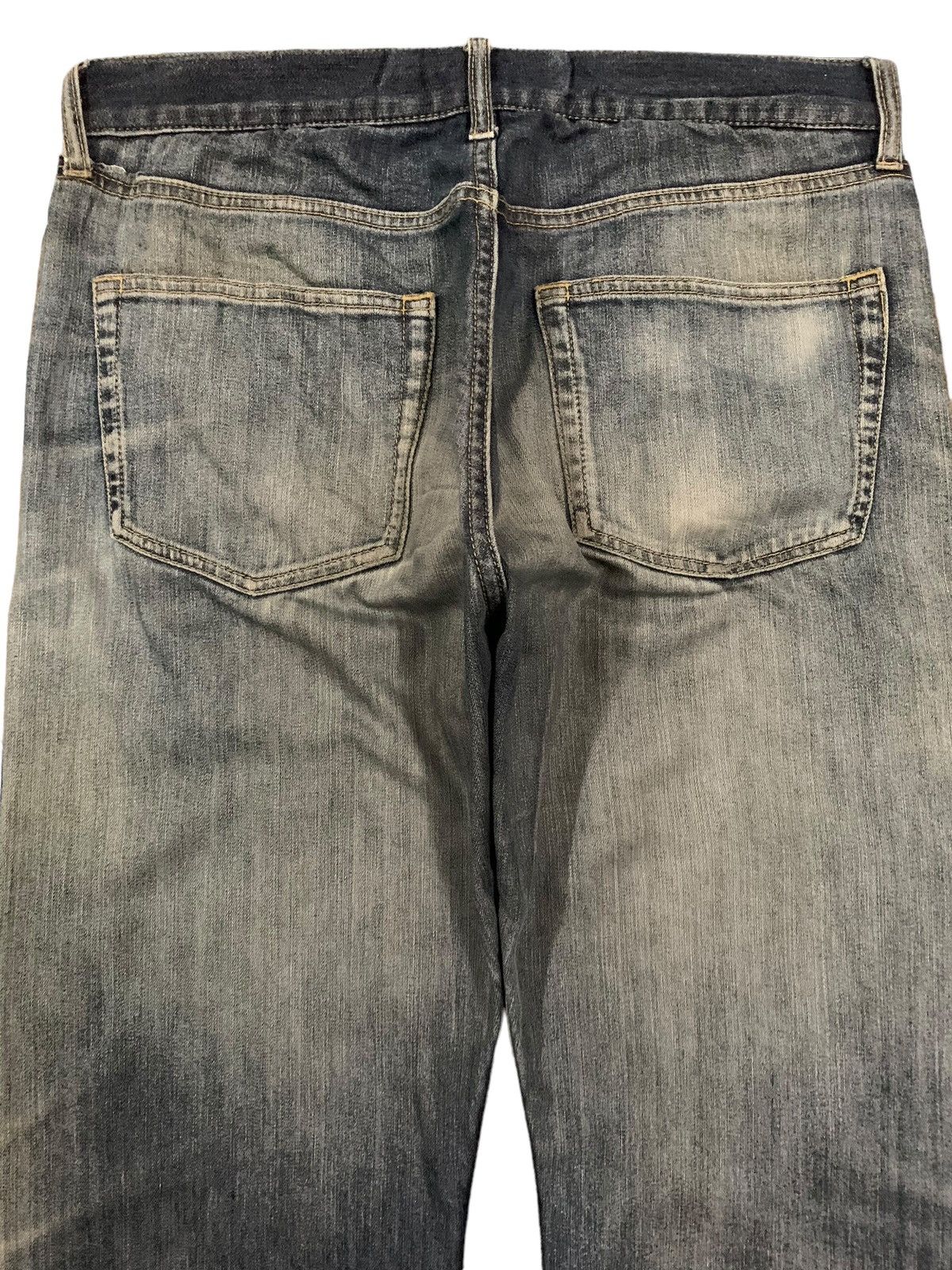 14th Addiction Vintage Japanese Brand Oririn Loose Distressed Grunge Jeans Size US 33 - 11 Thumbnail