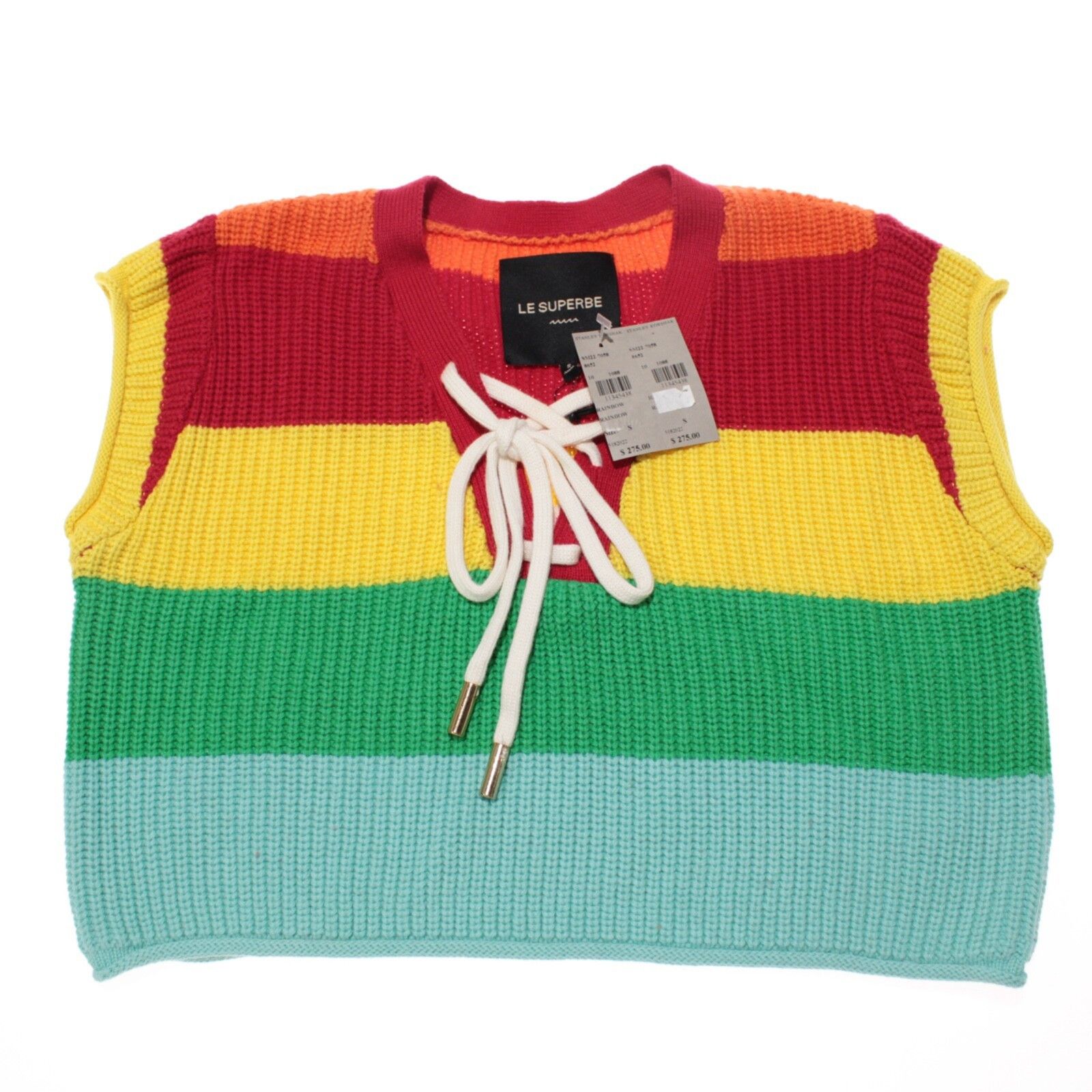 Le Superbe Le Superbe Sweater Size US S in Yellow Size US S / EU 44-46 / 1 - 1 Thumbnail