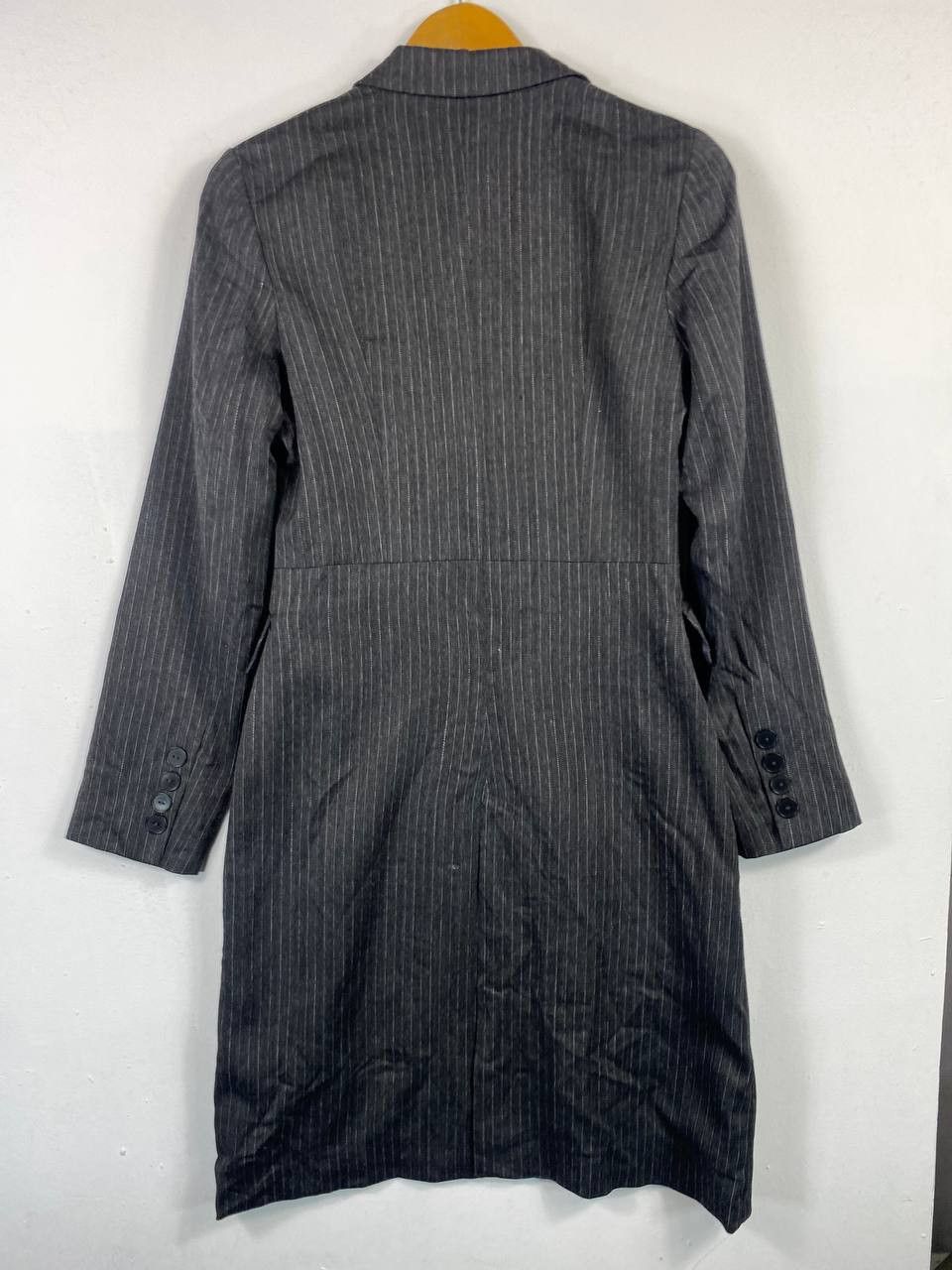 Designer jan basic striped trench coat nice design Size S / US 4 / IT 40 - 8 Thumbnail