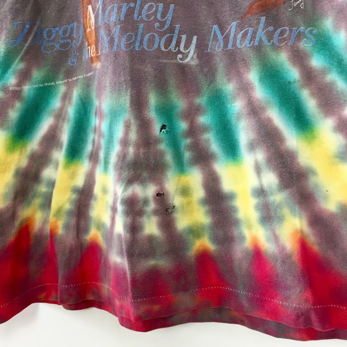 Vintage ZIGGY MARLEY & THE MELODY MAKERS POWER TO MOVE YA TEE Size US L / EU 52-54 / 3 - 5 Thumbnail