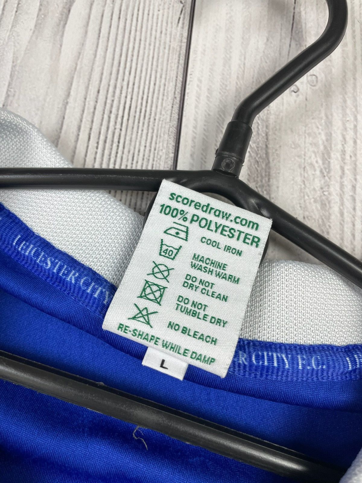 Vintage Vintage retro jersey Leicester City soccer size L Size US L / EU 52-54 / 3 - 5 Thumbnail