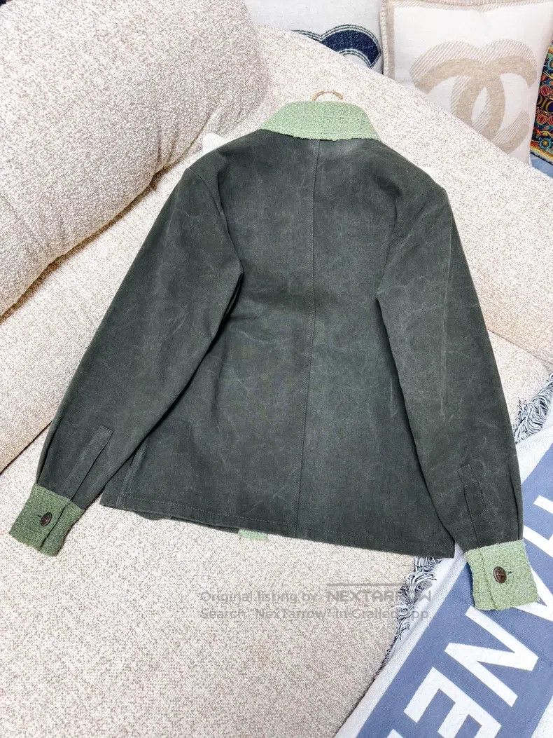 Chanel Chanel Tweed stitching shirt Size XXS / US 00 / IT 34 - 4 Thumbnail