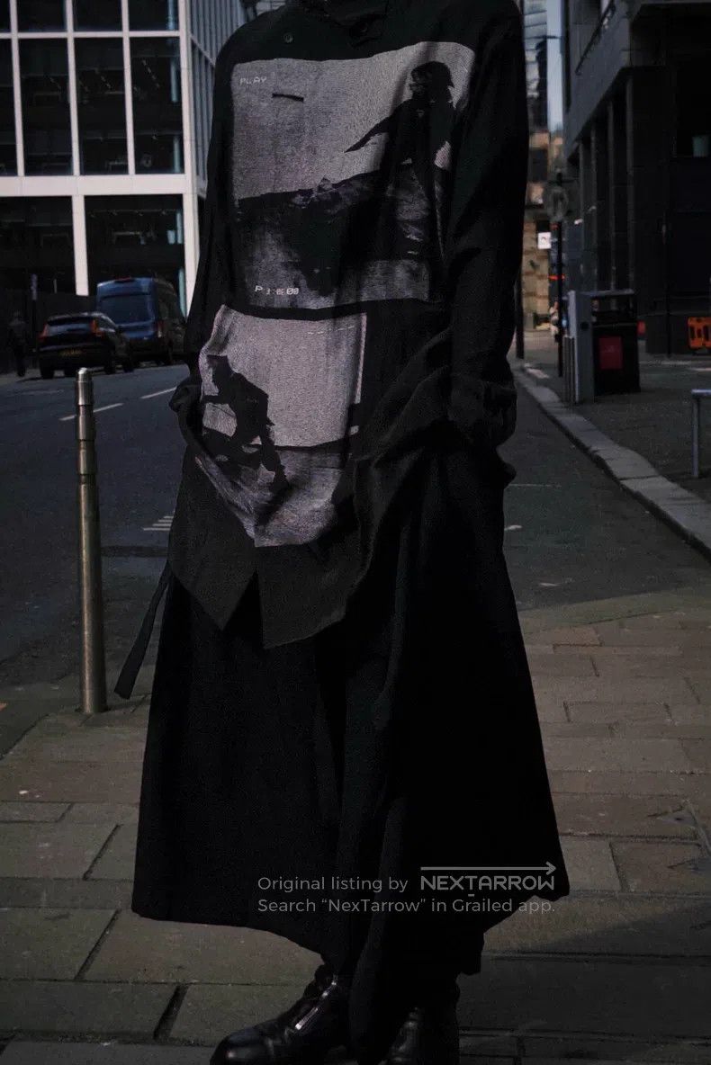 Yohji Yamamoto Yohji Yamamoto 22ss Movie Print Silk Shirt Size US M / EU 48-50 / 2 - 6 Thumbnail