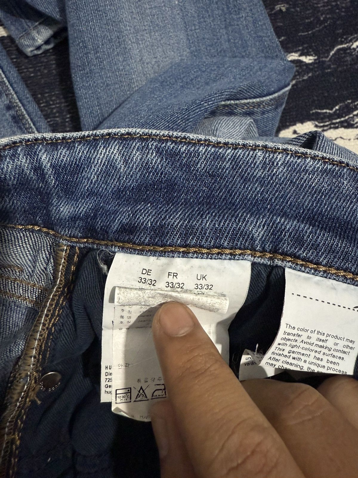 Hugo Boss Hugo boss maine3 stretch jeans Size US 33 - 10 Thumbnail