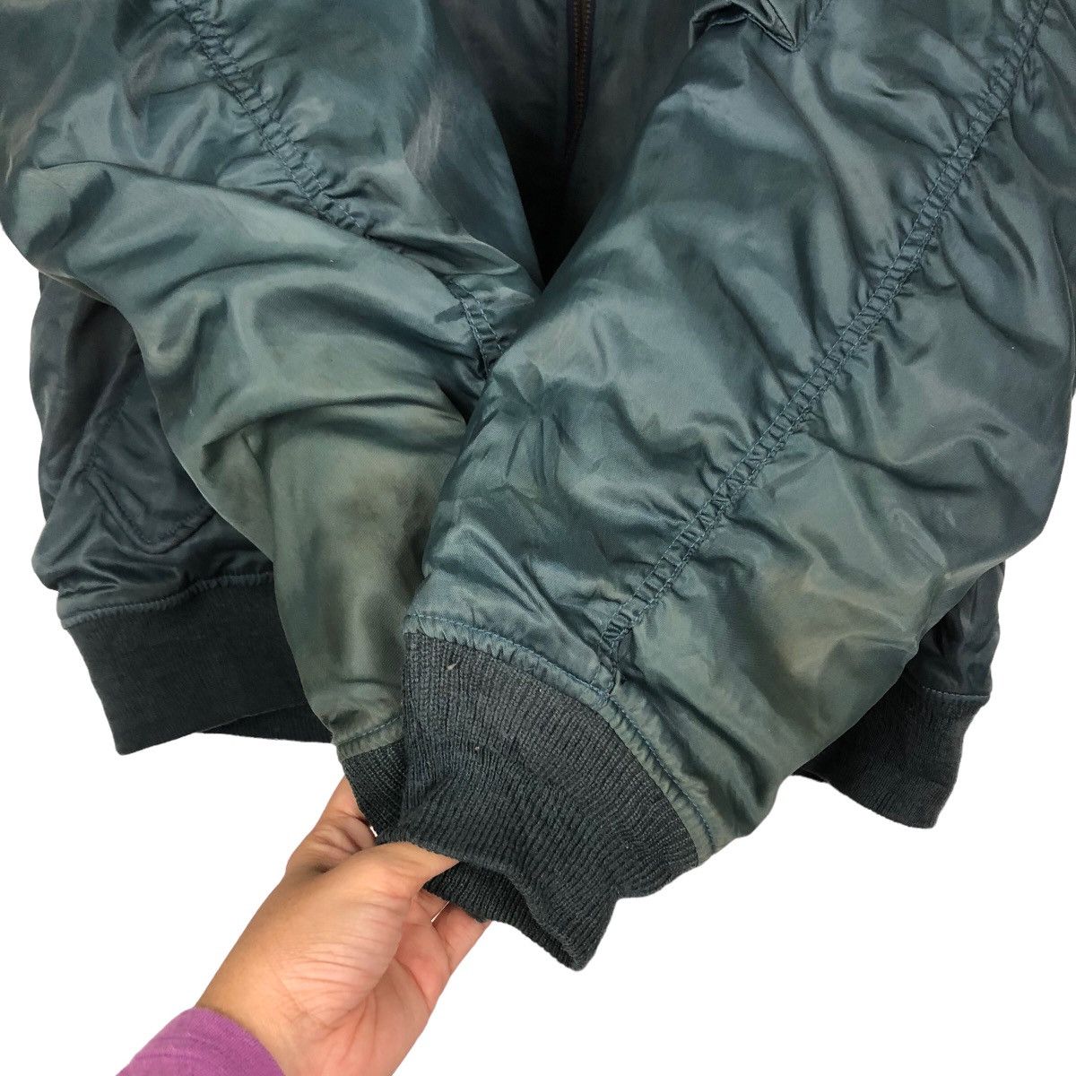 Japanese Brand 🔥Vintage Fly Bomber Jacket Riot Riot Uniqlo Japan Made Size US L / EU 52-54 / 3 - 15 Thumbnail