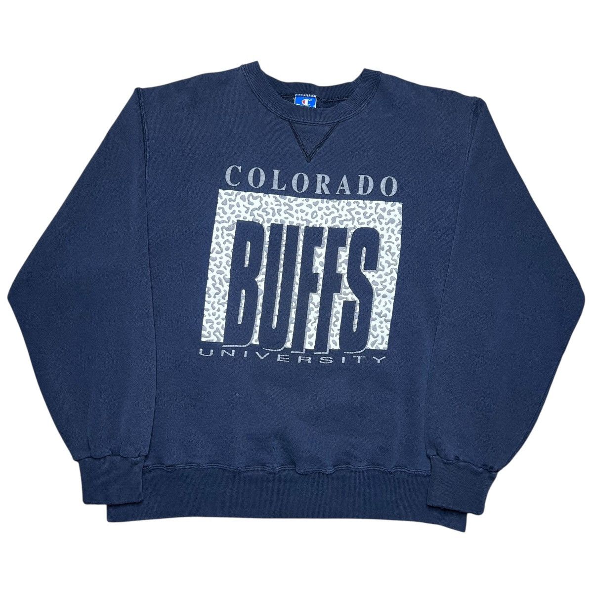 Champion 1990s Colorado Buffaloes Champion Buffs Spell Out Sweatshirt Size US L / EU 52-54 / 3 - 1 Thumbnail
