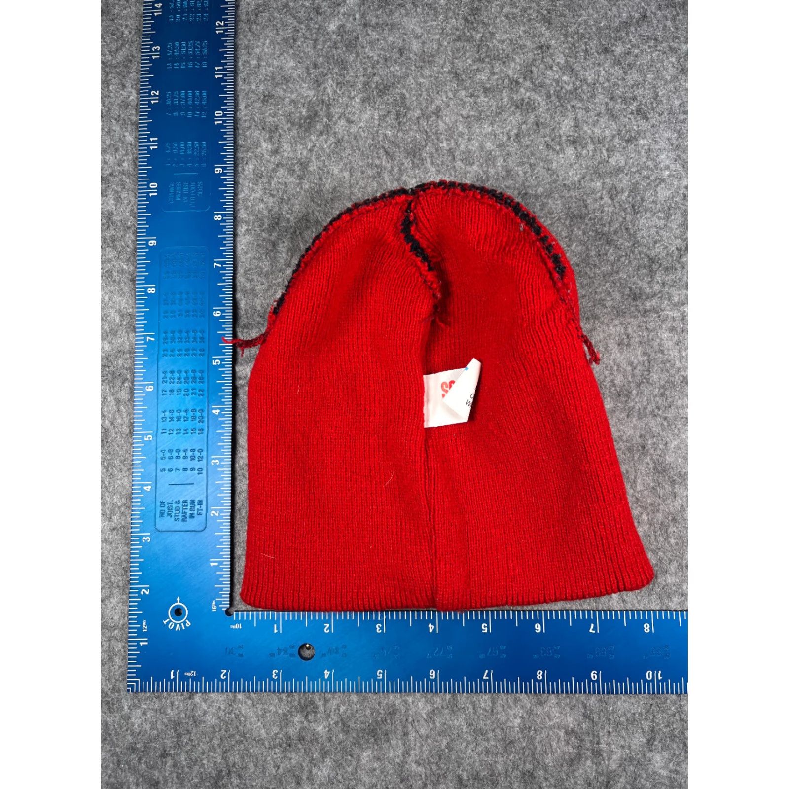 Vintage VINTAGE Soda Gear Beanie Adult One Size Blue Solid Knit Logo Ski Mens Size ONE SIZE - 5 Thumbnail