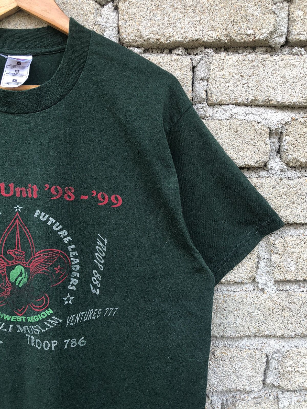 Vintage Vintage 90s Quality Unit Southwest Region Scouting Tee Size US L / EU 52-54 / 3 - 6 Thumbnail