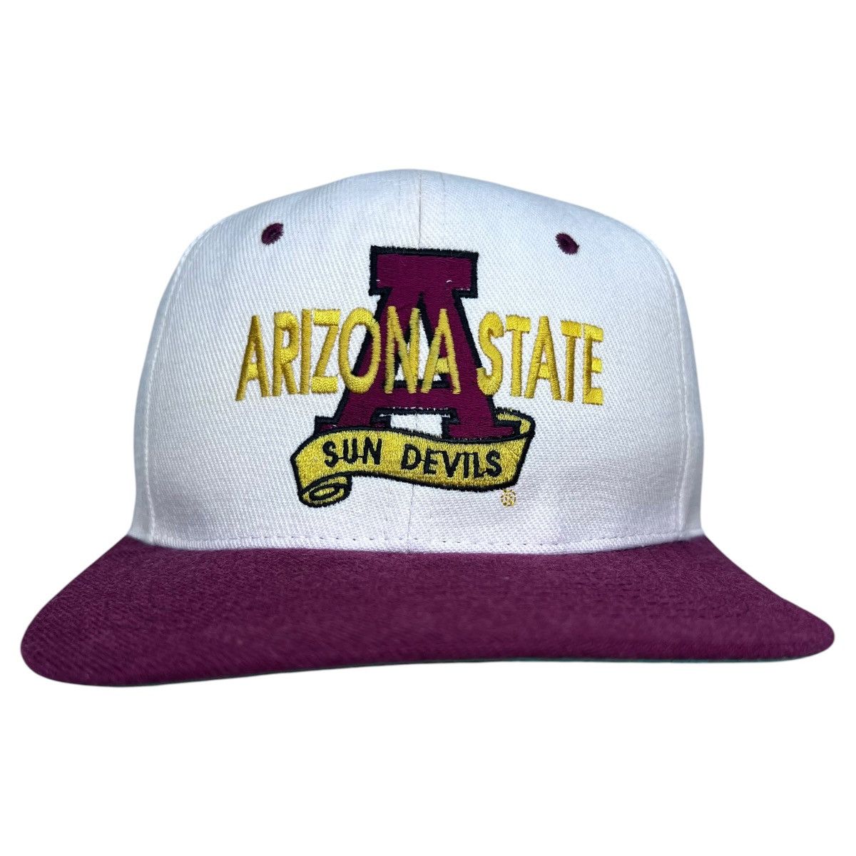 NCAA Vintage 1990s Arizona State Sun Devils Embroidered Snapback Size ONE SIZE - 1 Thumbnail