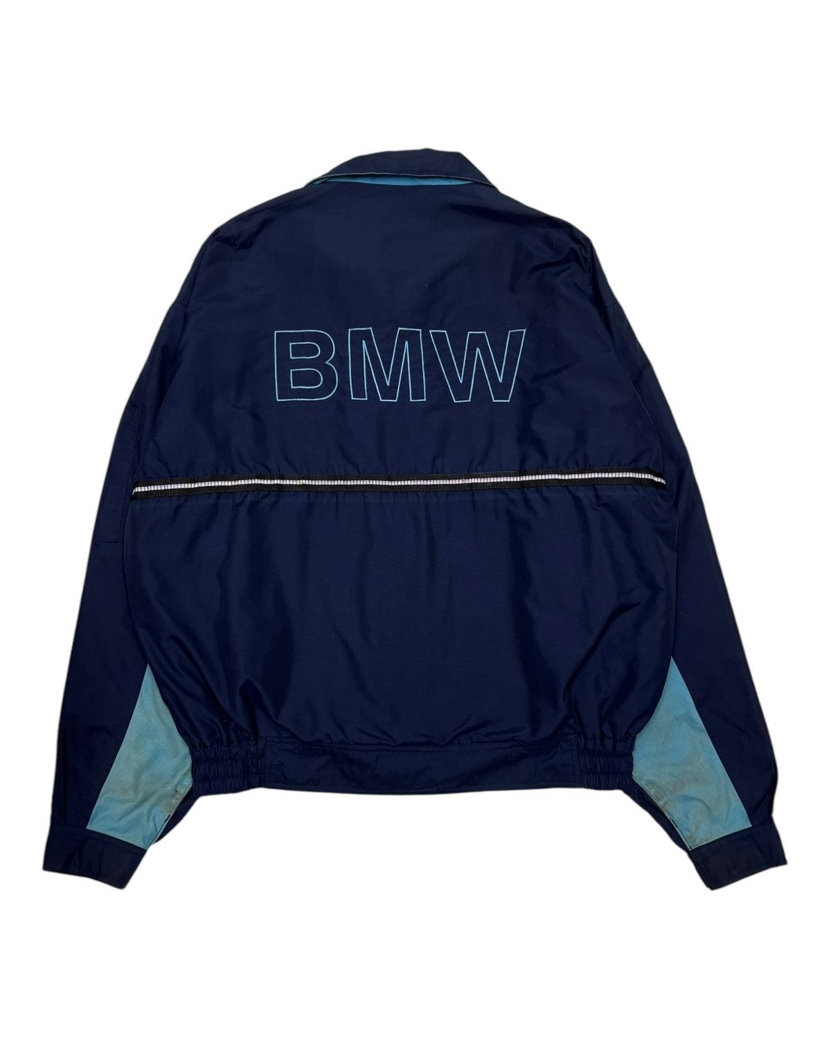 BMW 🔥VINTAGE BMW RACING SPECIALIST WORK BOMBER JACKET Size US XXL / EU 58 / 5 - 3 Thumbnail