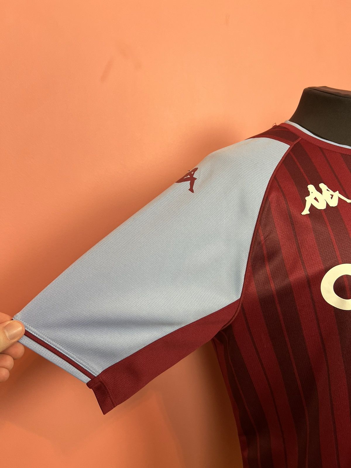 Kappa Soccer jersey kappa avfc football Aston Villa tee Size US M / EU 48-50 / 2 - 5 Thumbnail