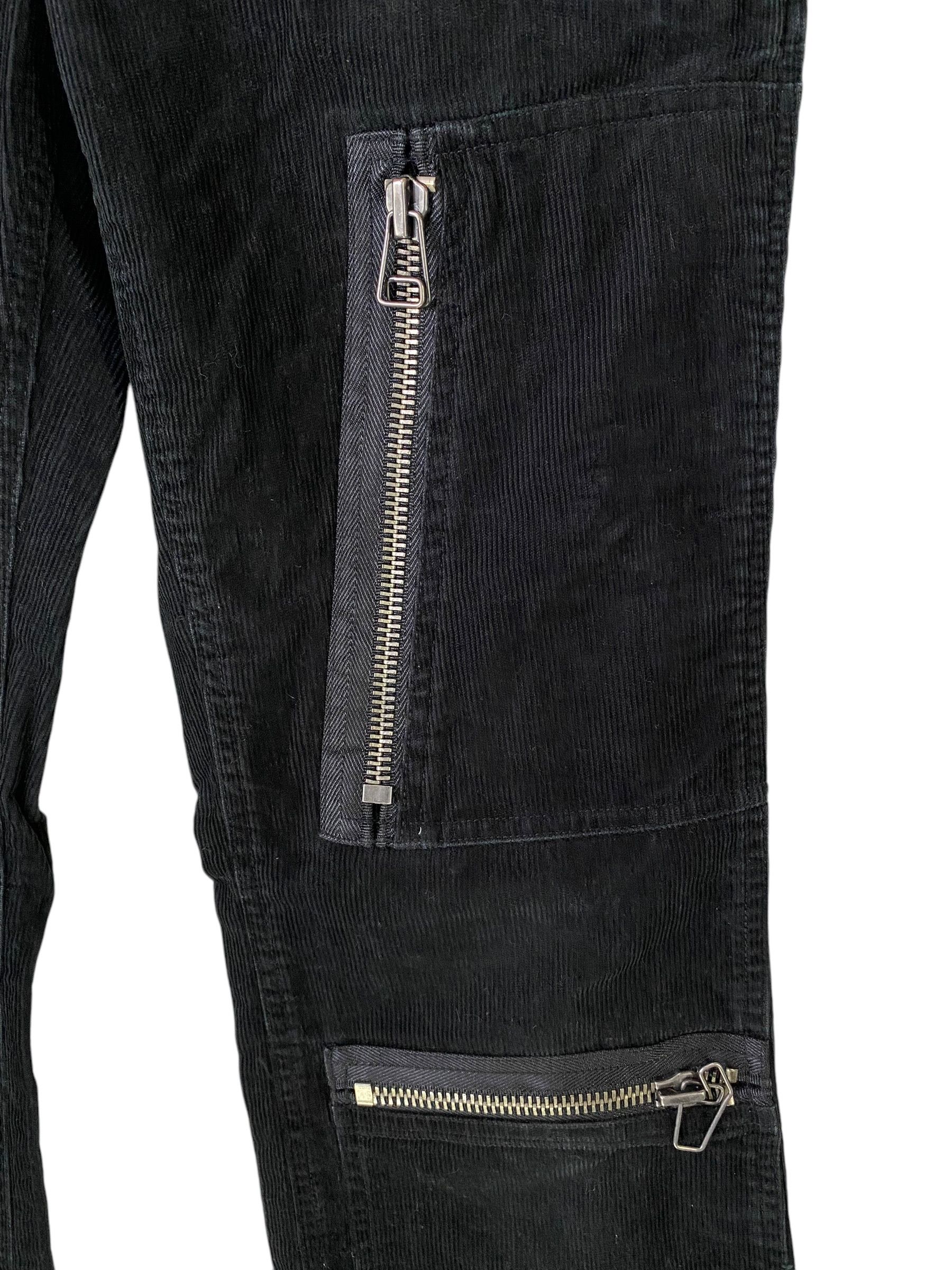Designer × Ralph Lauren 90s Ralph Lauren multipocket zipper corduroy tactical pant Size US 29 - 6 Thumbnail