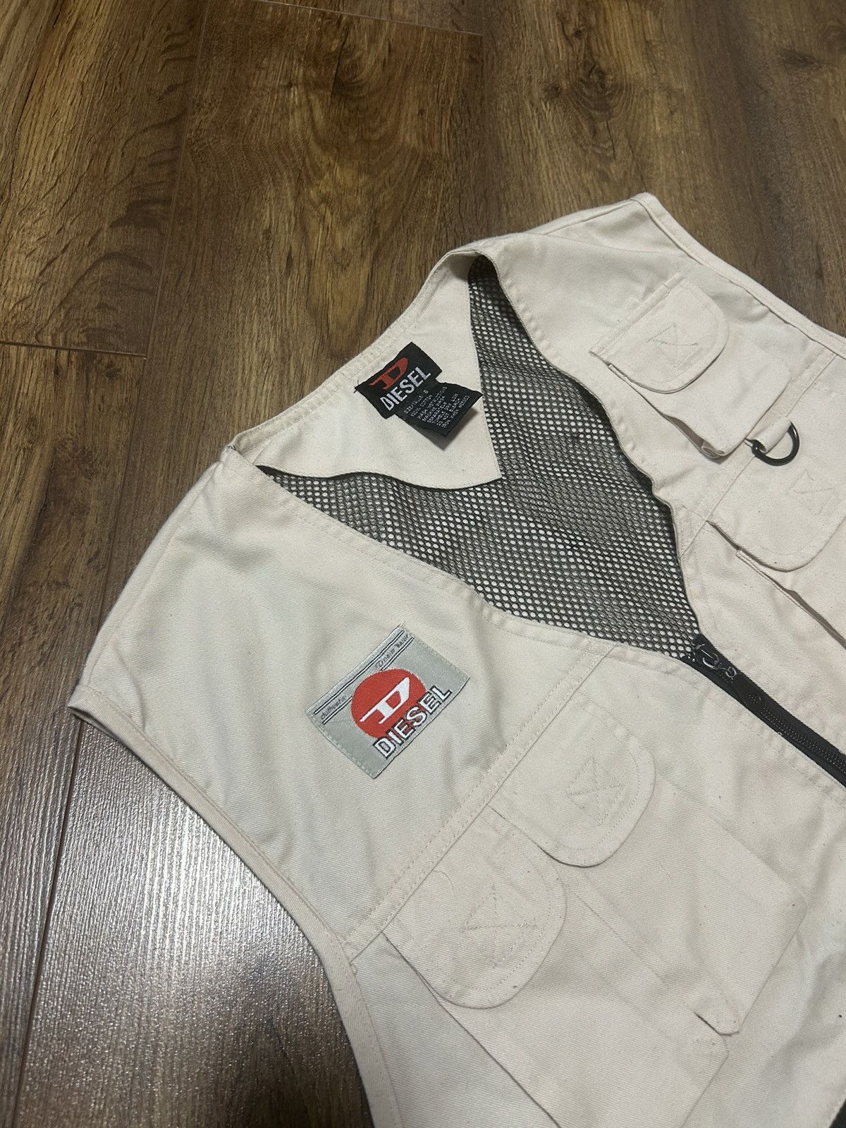 Diesel Vintage Diesel multi pocket vest Size US S / EU 44-46 / 1 - 2 Thumbnail
