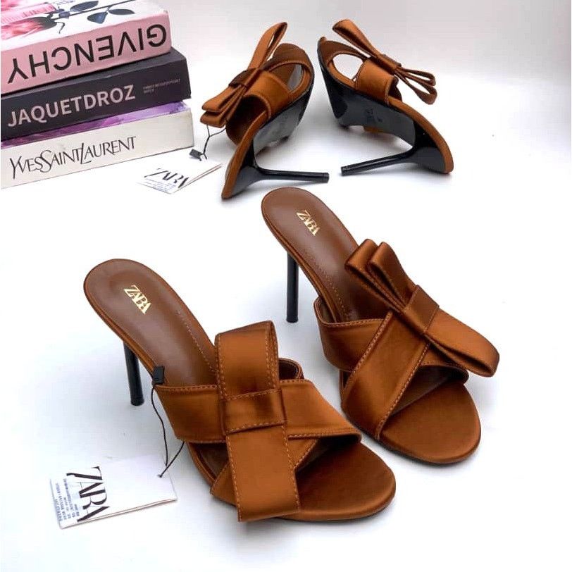 Zara RARE!!! ZARA Heels with Crossover Strap NWT Size US 8 / IT 38 - 11 Thumbnail