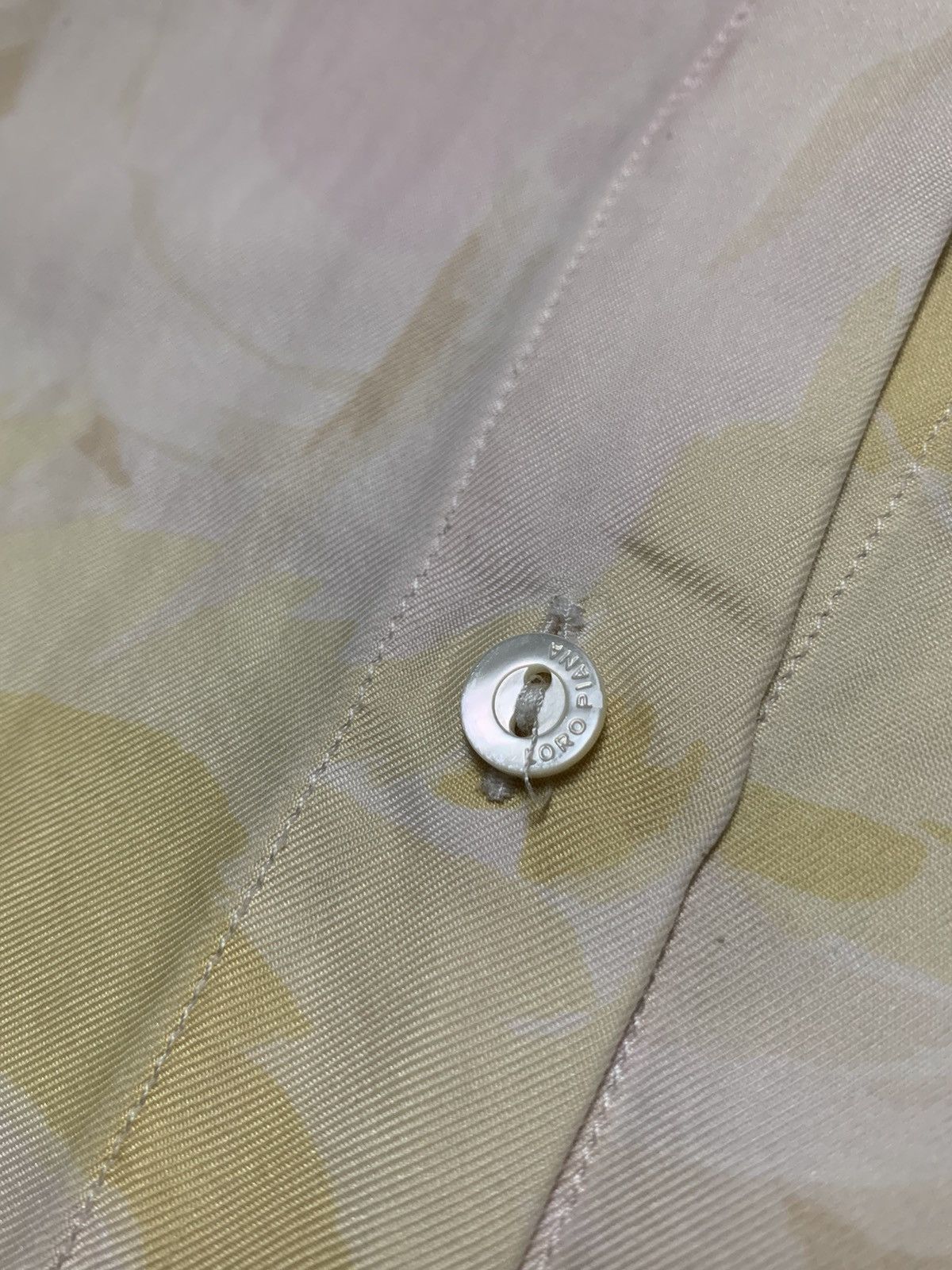 Loro Piana Loro Piana Multicolor Abstract Design Button Up Size L / US 10 / IT 46 - 6 Thumbnail