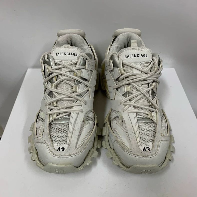 Balenciaga Balenciaga Track pure white Daddy shoes Size US 9 / EU 42 - 2 Thumbnail