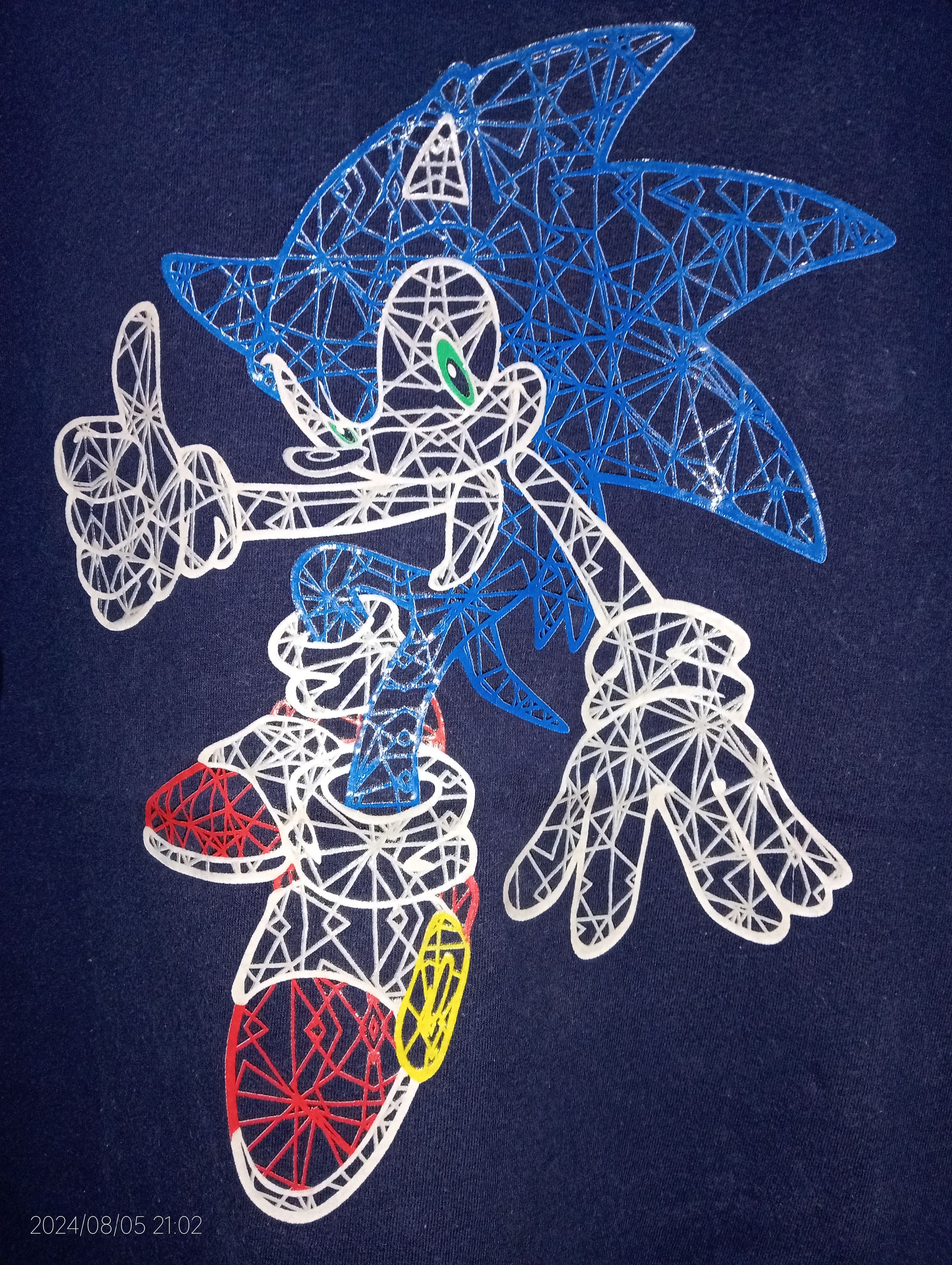 Cartoon Network Sonic The Hedgehog Tee Size US XL / EU 56 / 4 - 2 Thumbnail
