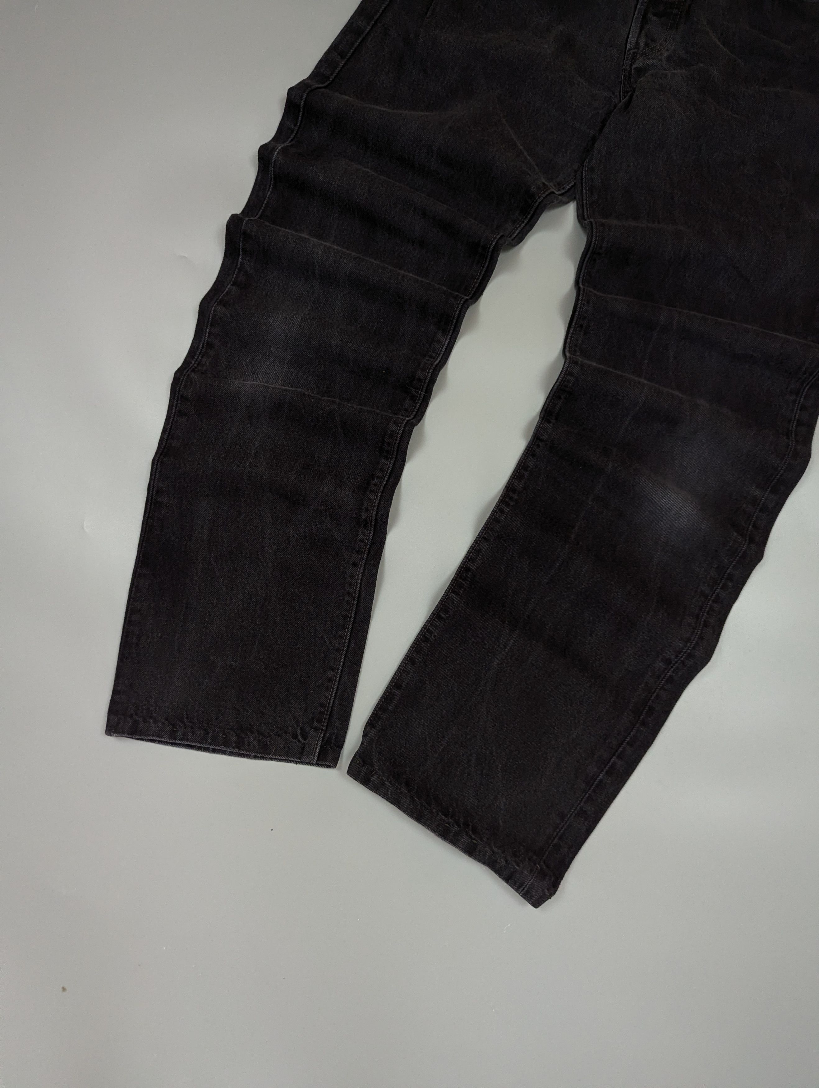 Levi's Vintage Levi's 501 Black Distressed Jeans W31 L34 Faded Size US 31 - 2 Thumbnail