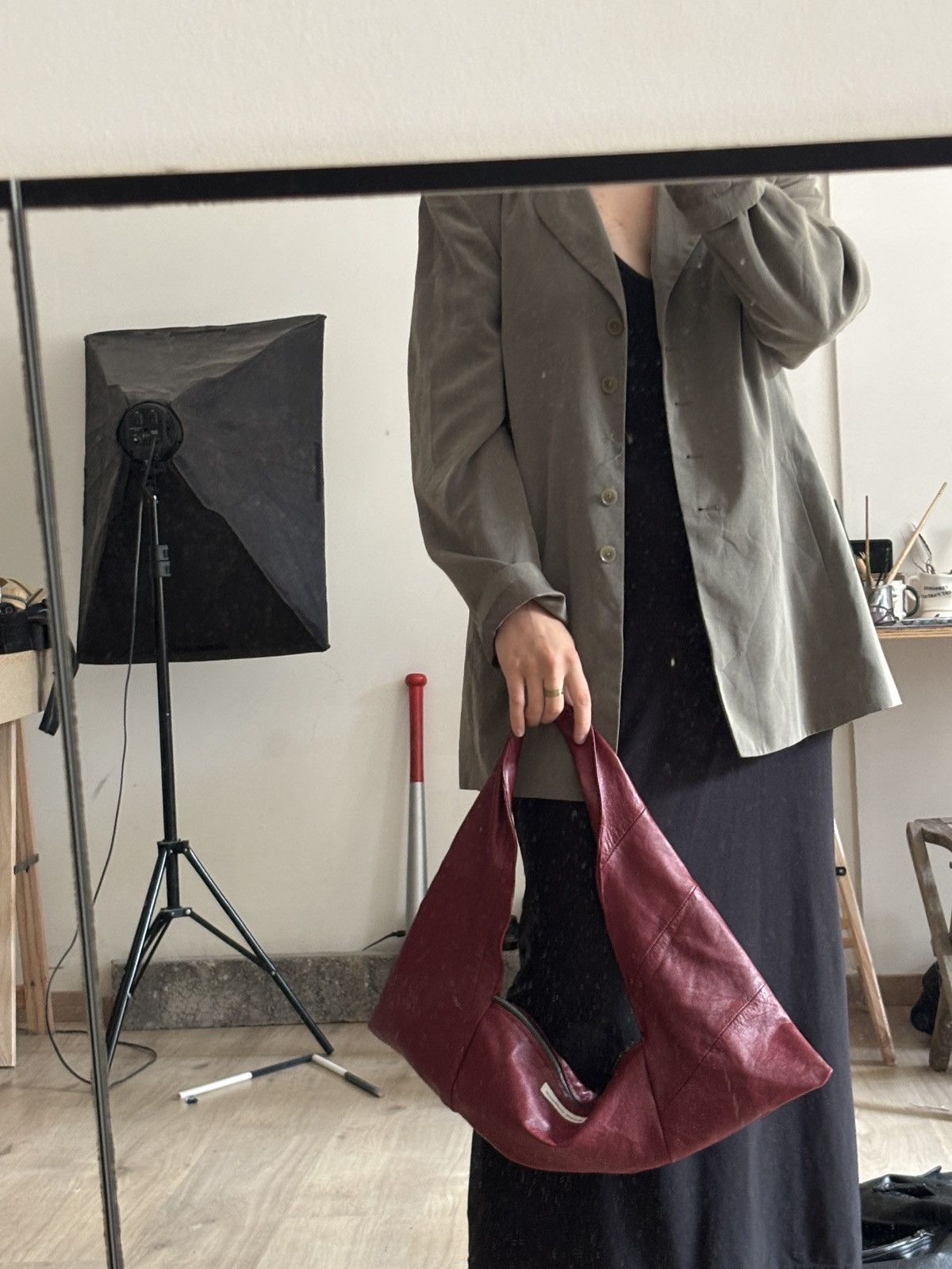Designer Weird shoulder bag brown hand shoulder hobo Size ONE SIZE - 7 Thumbnail