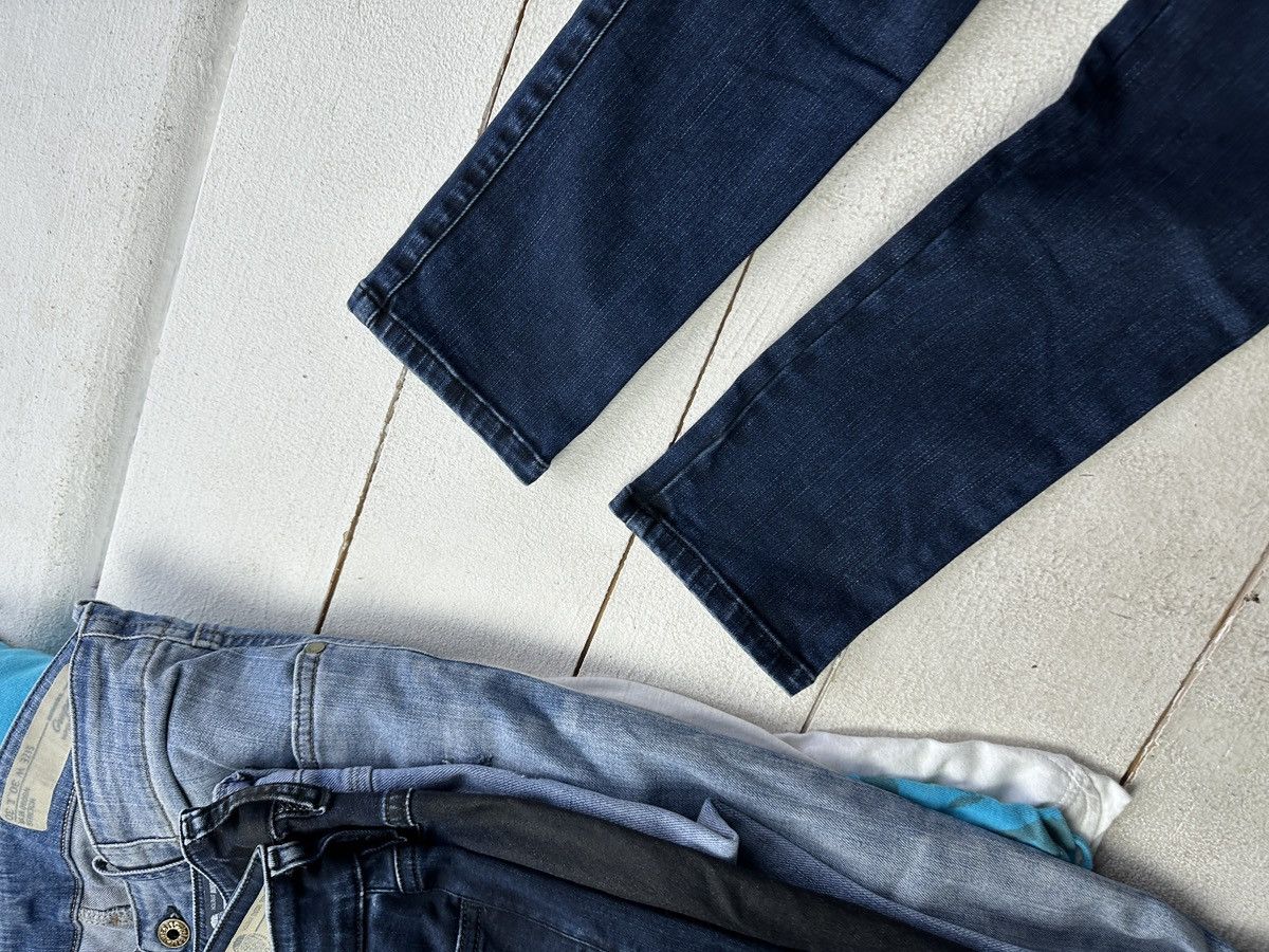Diesel 🚨 DIESEL AVANT GARDE GOTHIC WOMEN JEANS LOGO IFSIXWASNINE Size 24" / US 00 / IT 34 - 5 Thumbnail