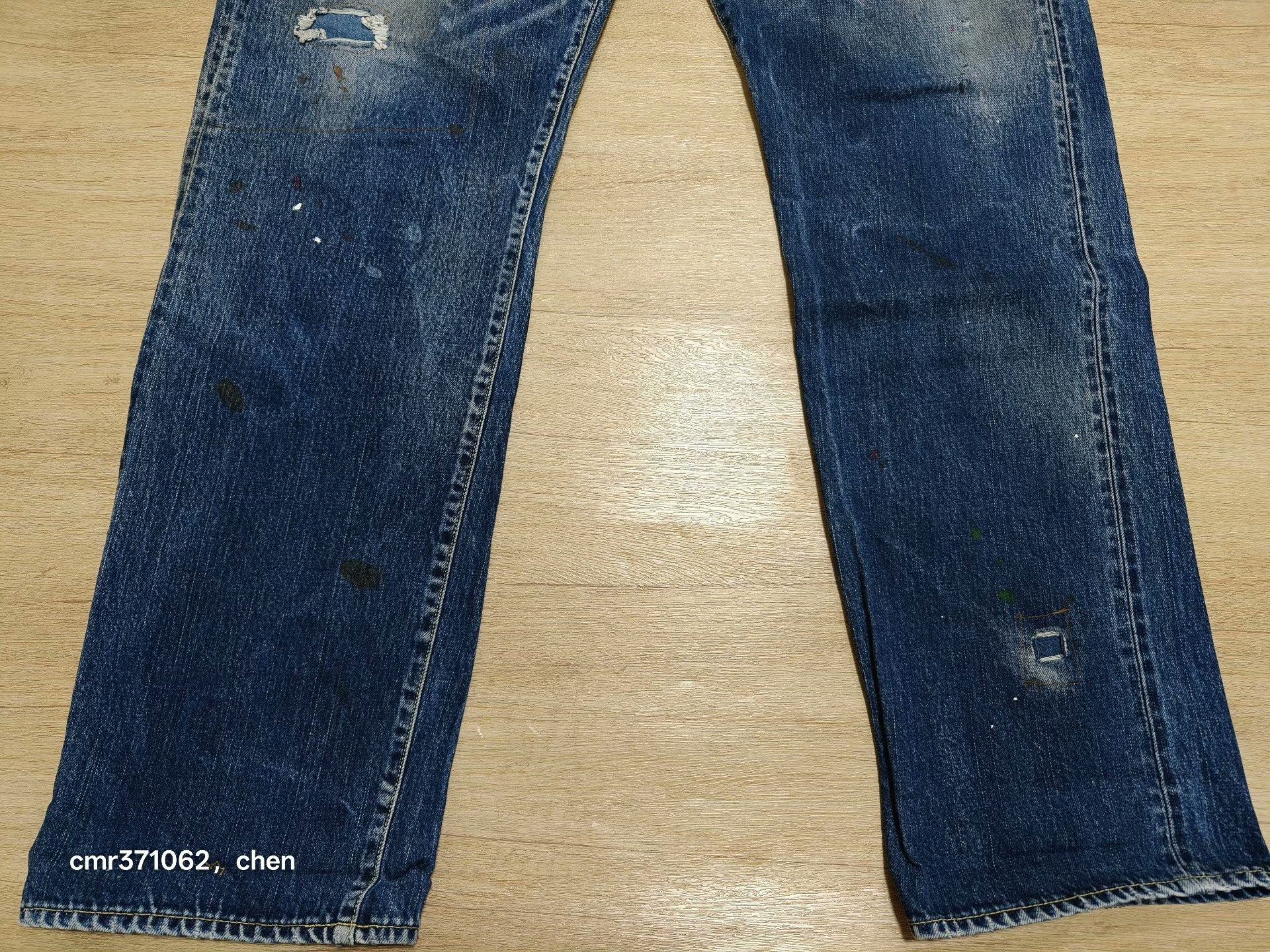 Visvim visvim TRAVAILLER BRACES DRY DENIM-7 Size US 26 / EU 42 - 3 Thumbnail