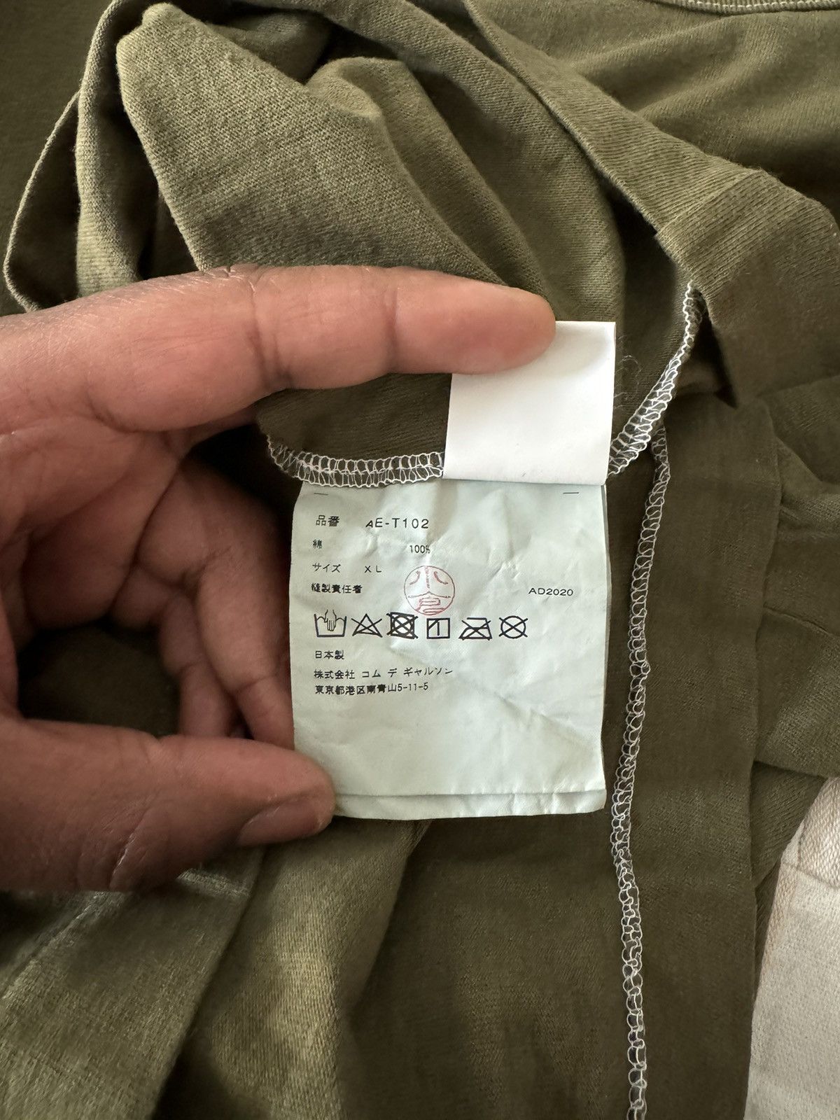 Comme des Garcons × Comme des Garcons PLAY Mystery Bag Tee Size US XL / EU 56 / 4 - 7 Thumbnail