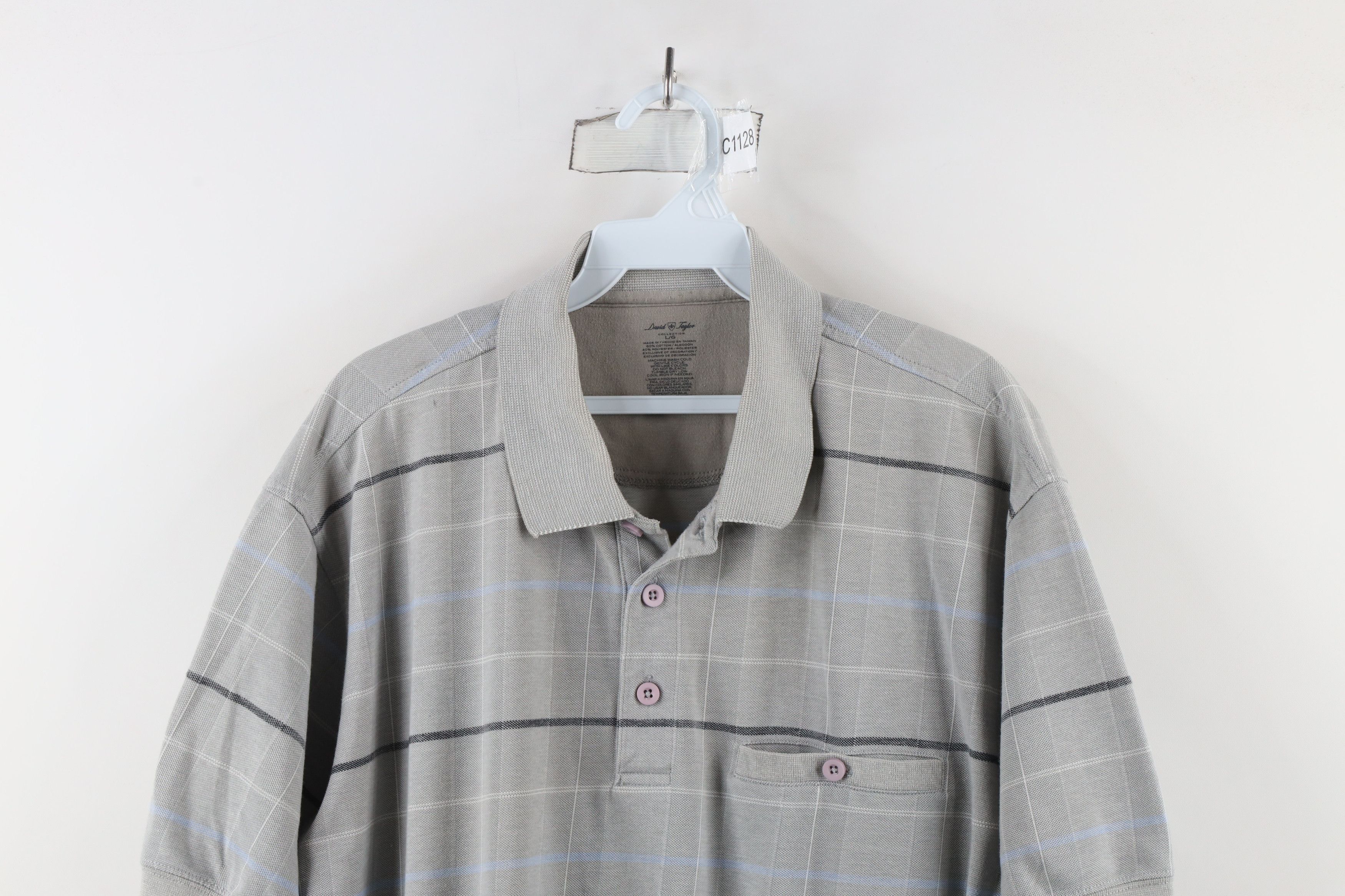 Vintage Vintage 90s Streetwear Knit Collared Pullover Polo Shirt Size US L / EU 52-54 / 3 - 2 Thumbnail