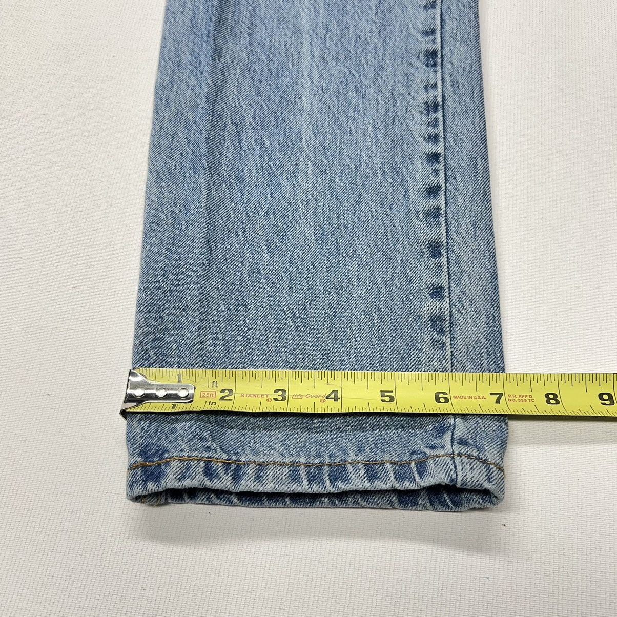 Levi's Levis Jeans Blue 502 Regular Taper Denim Washed Faded Y2K Size US 30 / EU 46 - 22 Thumbnail