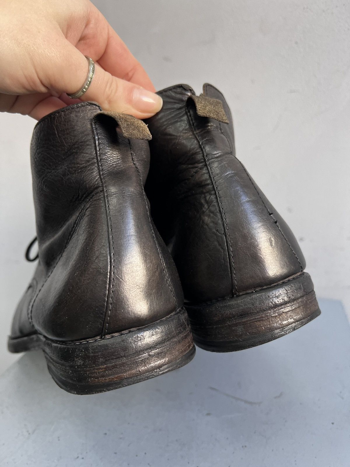 MoMA Moma combat boots leather avant garde Rick owens style Size US 9 / EU 42 - 8 Thumbnail