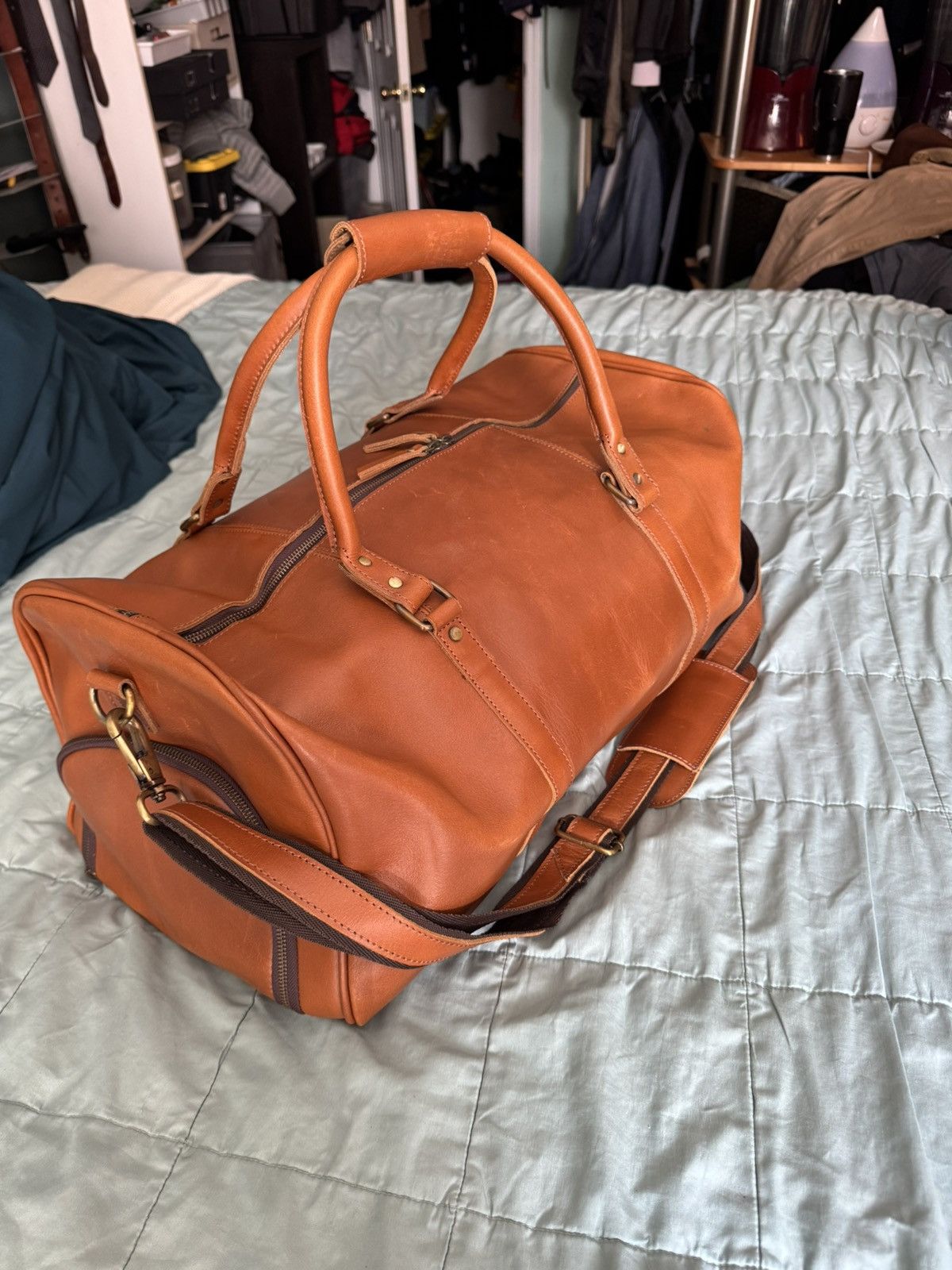 Other Authentic leather gym bag Size ONE SIZE - 1 Thumbnail