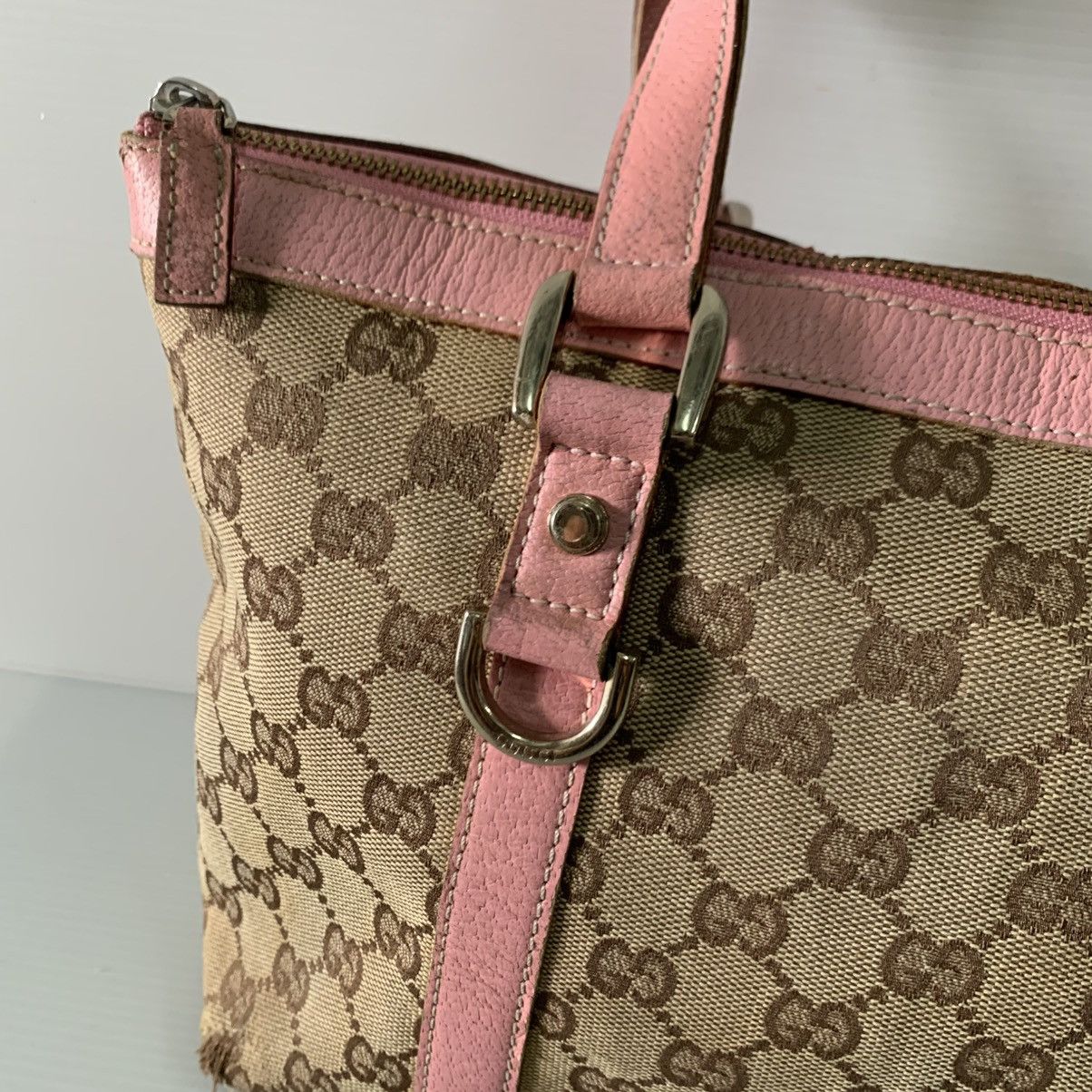 Gucci Gucci Monogram Shoulder Tote Bag Pre-Owned Size ONE SIZE - 5 Thumbnail