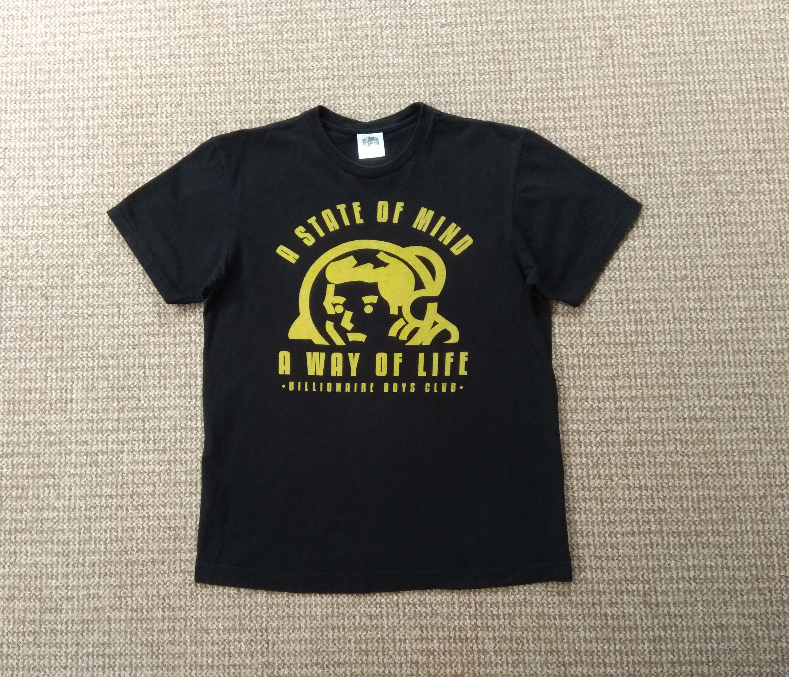 Billionaire Boys Club Billionaire Boys Club State of Mind Tee T Shirt sz L Size US L / EU 52-54 / 3 - 1 Thumbnail