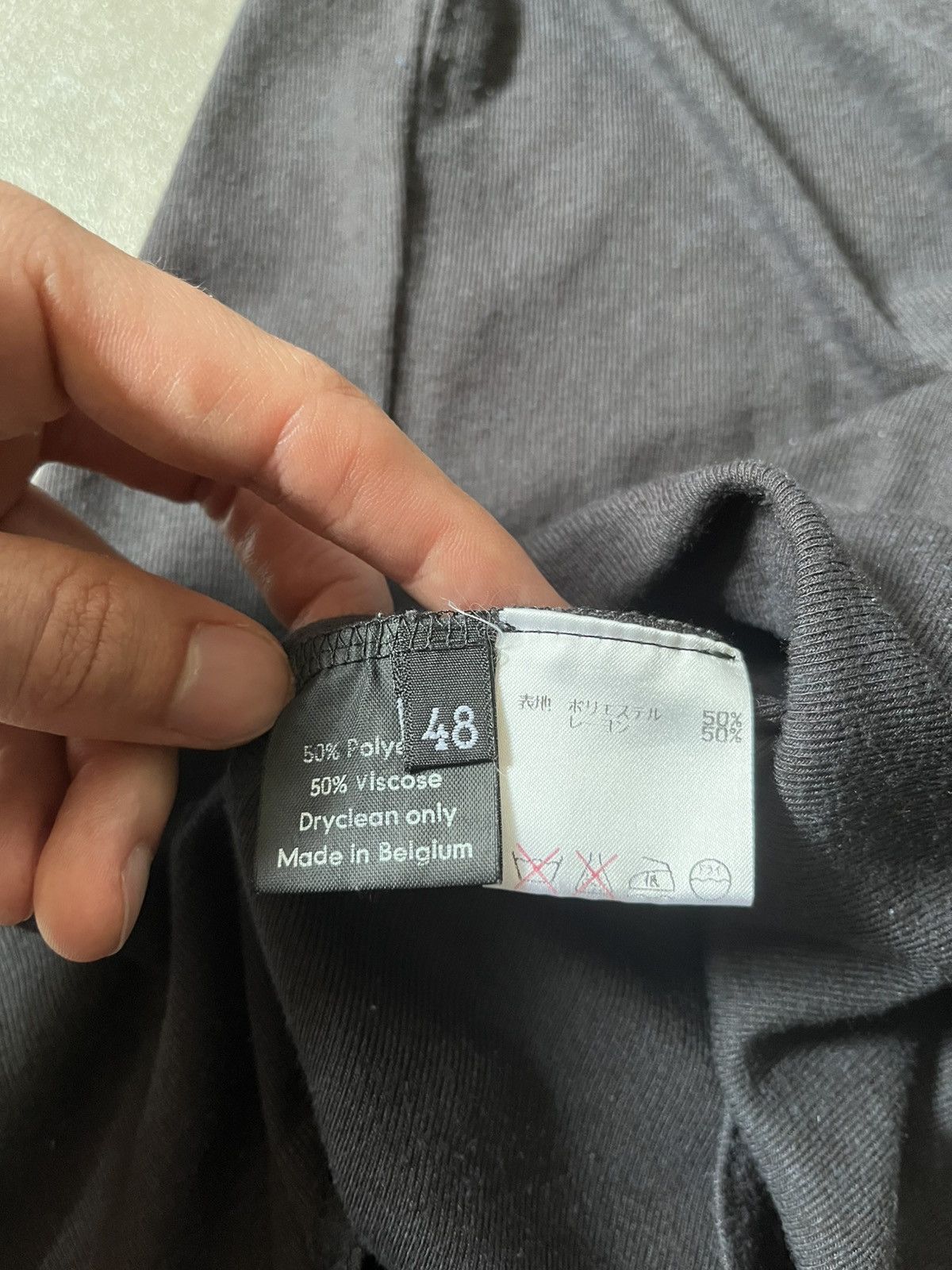 Raf Simons Raf Simons S/S 00 Camp Crystal Lake grey T-shirt Size US S / EU 44-46 / 1 - 7 Thumbnail