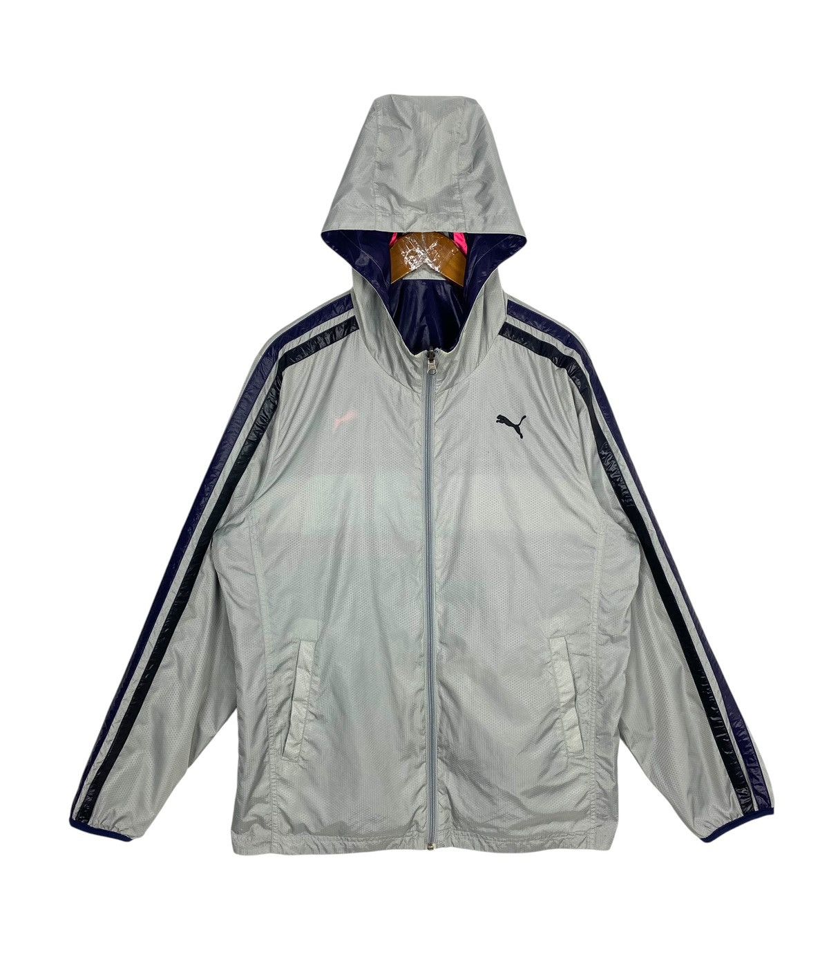 Puma Rare‼️ Puma Reversible Hoodie Light Jacket Size US M / EU 48-50 / 2 - 6 Thumbnail