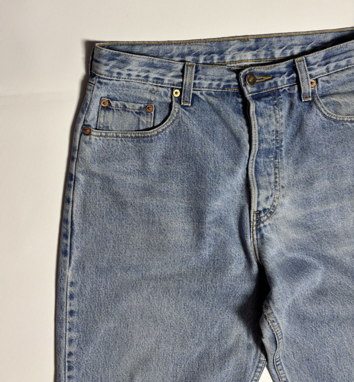 Levi's × Vintage Levi’s 618 orange tab🍊vintage jeans FIT GUIDE Rap pants Size US 32 / EU 48 - 4 Thumbnail
