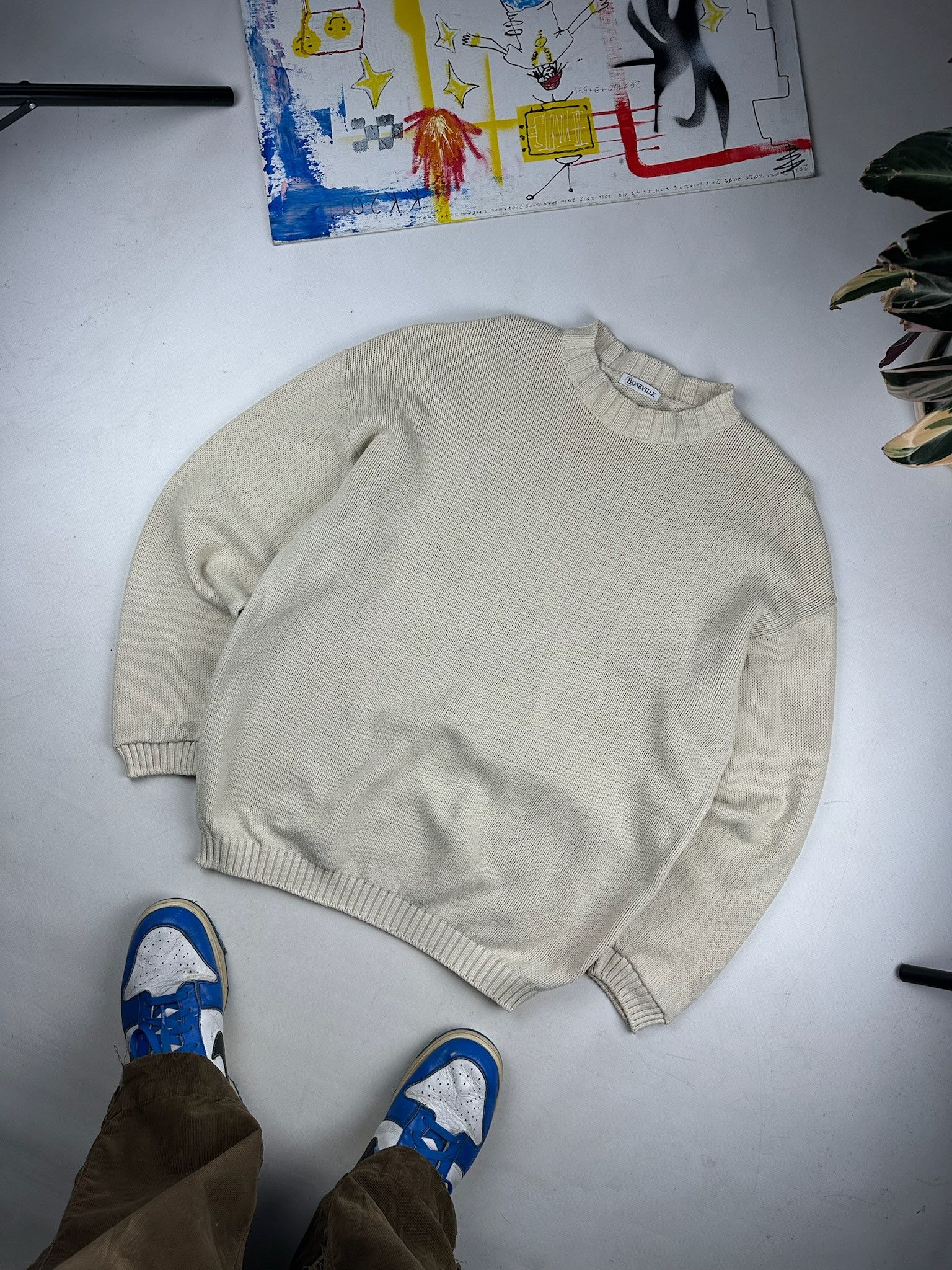 Boneville Vintage 80s Boneville sweater cp company stone island style Size US XL / EU 56 / 4 - 7 Thumbnail