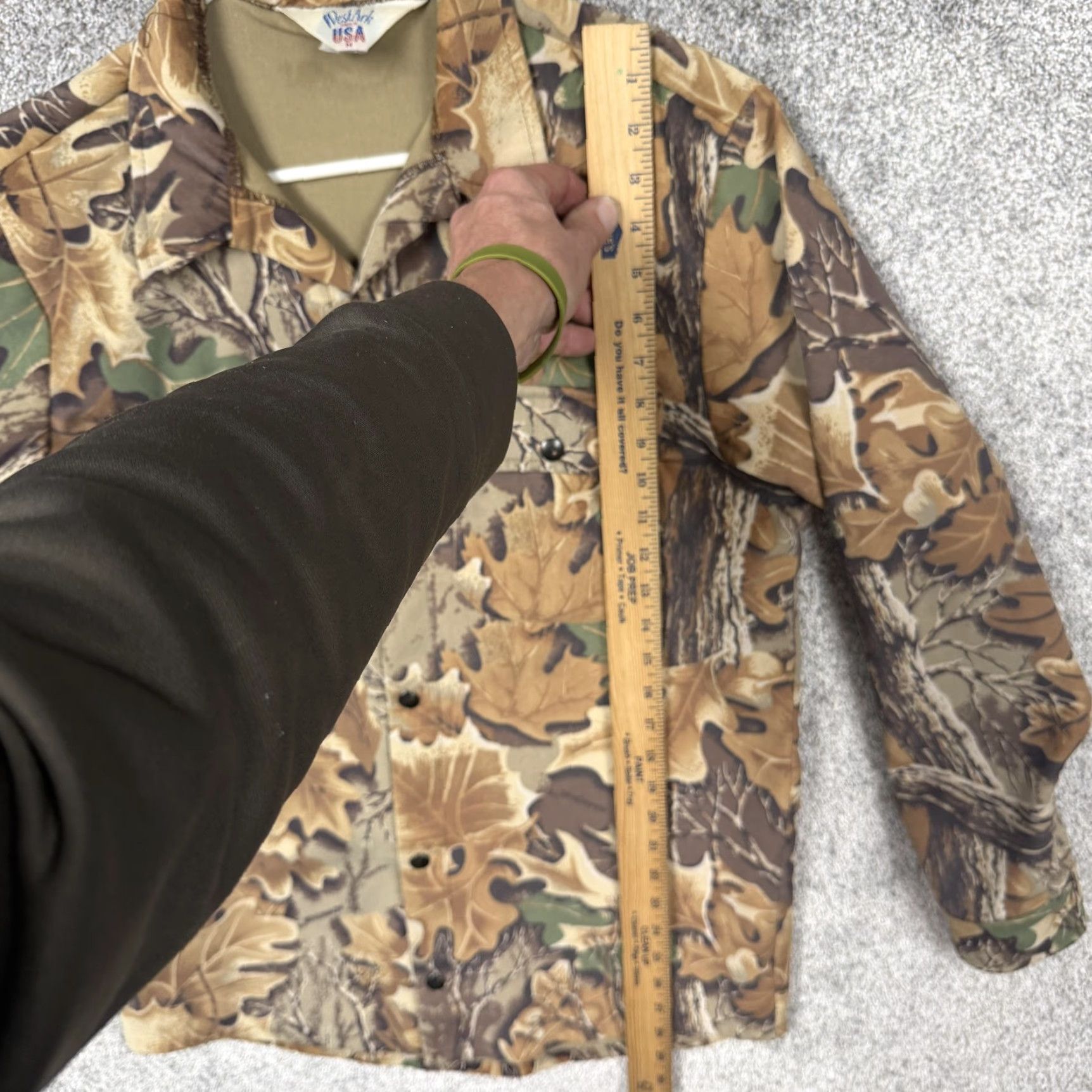 Vintage VINTAGE WestArk Jacket Mens M Brown Green Camo Hunting Gorpcore USA 99600 PS Size US M / EU 48-50 / 2 - 2 Thumbnail