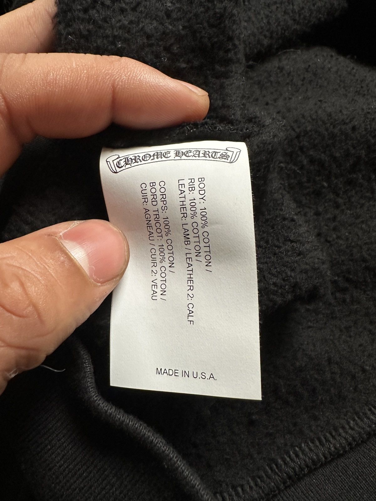 Chrome Hearts Chrome Hearts Flooded Cross Patch Quarter Zip Size US M / EU 48-50 / 2 - 18 Thumbnail