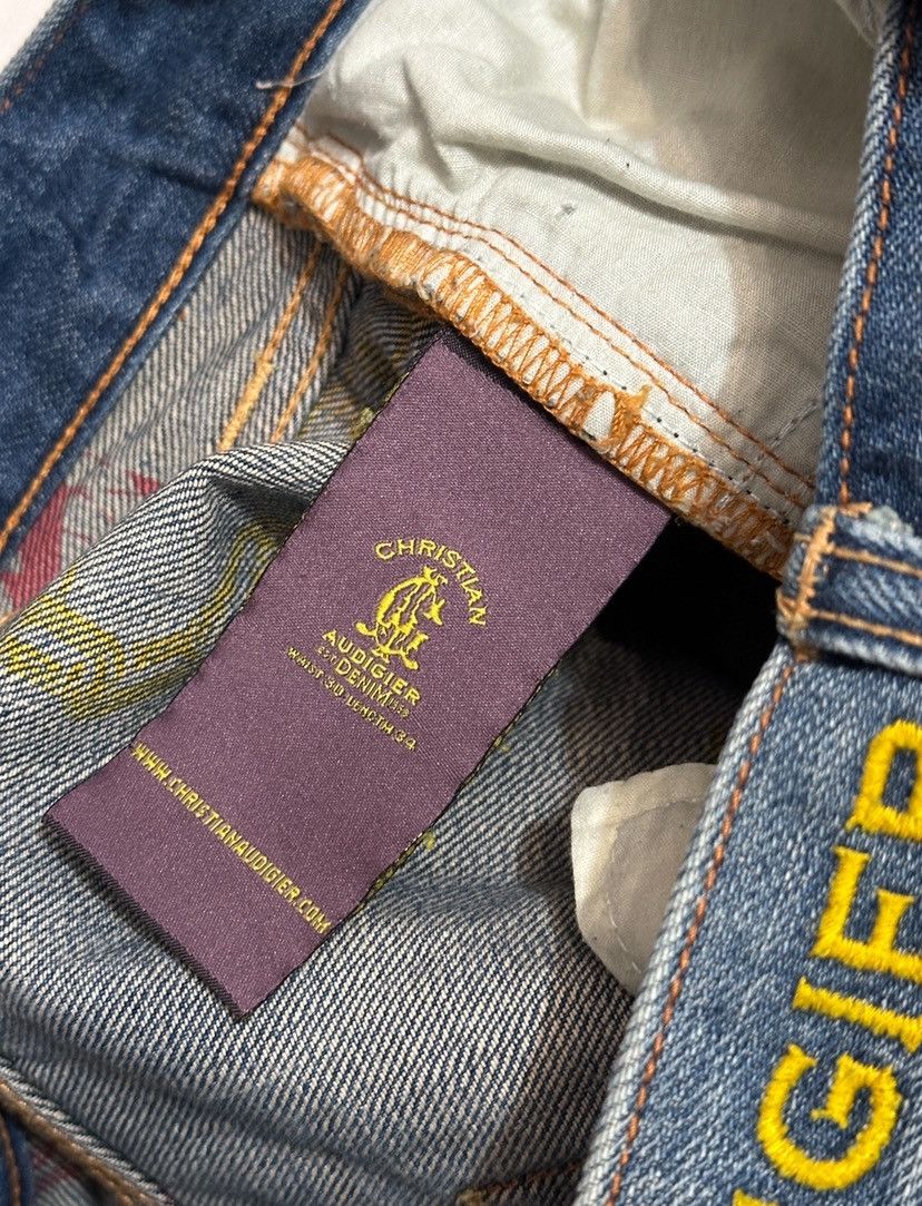 Christian Audigier Vintage christian audigier ed hardy embroidered jeans 30/34 Size US 30 / EU 46 - 6 Thumbnail